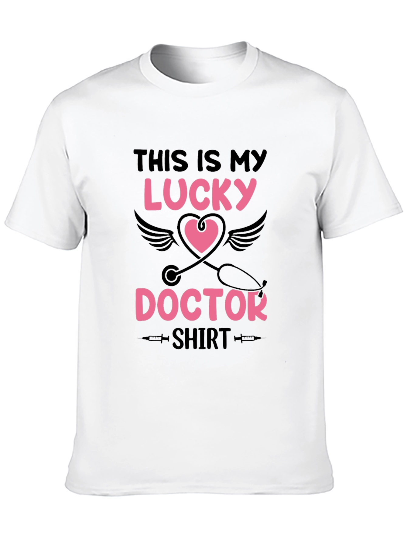 Lucky Doctor Shirt - Novelty Graphic Tee