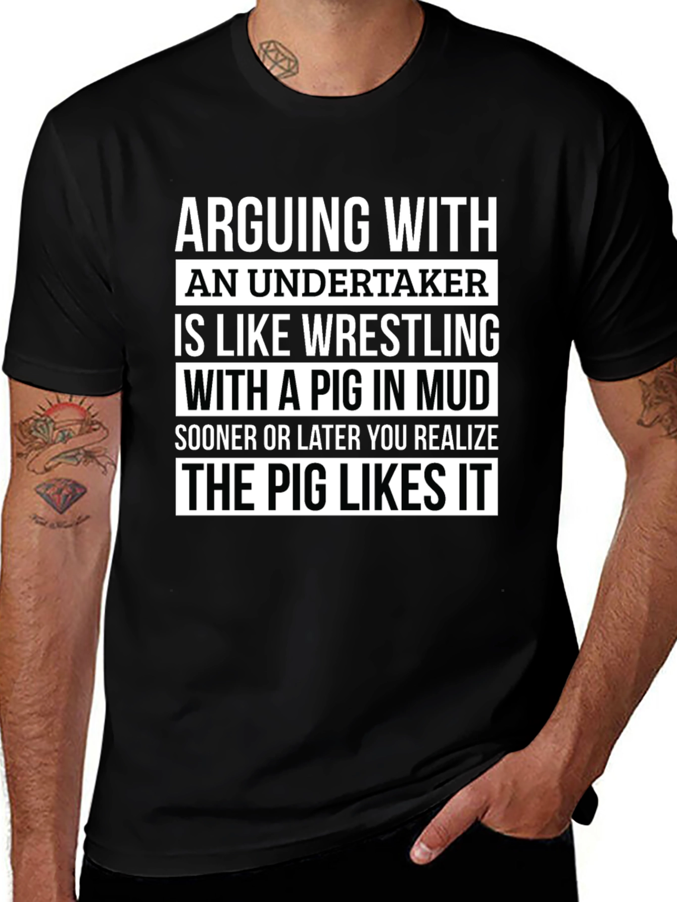 Arguing with an Undertaker T-Shirt