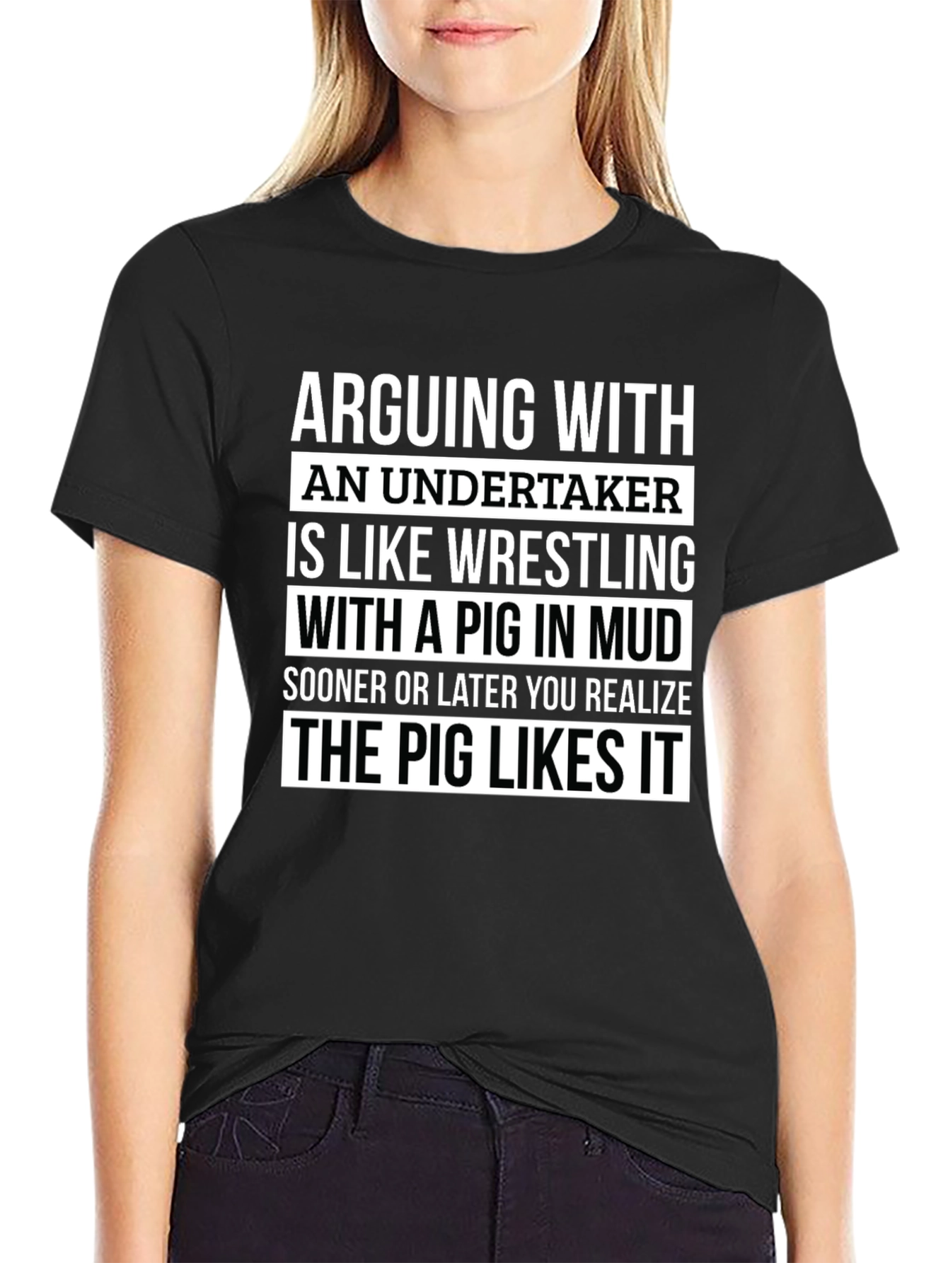 Arguing with an Undertaker T-Shirt