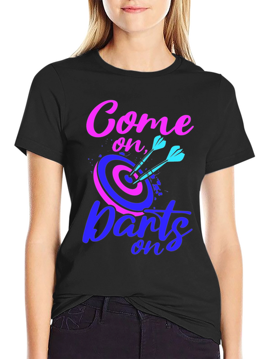 Come On Darts Graphic T-Shirt