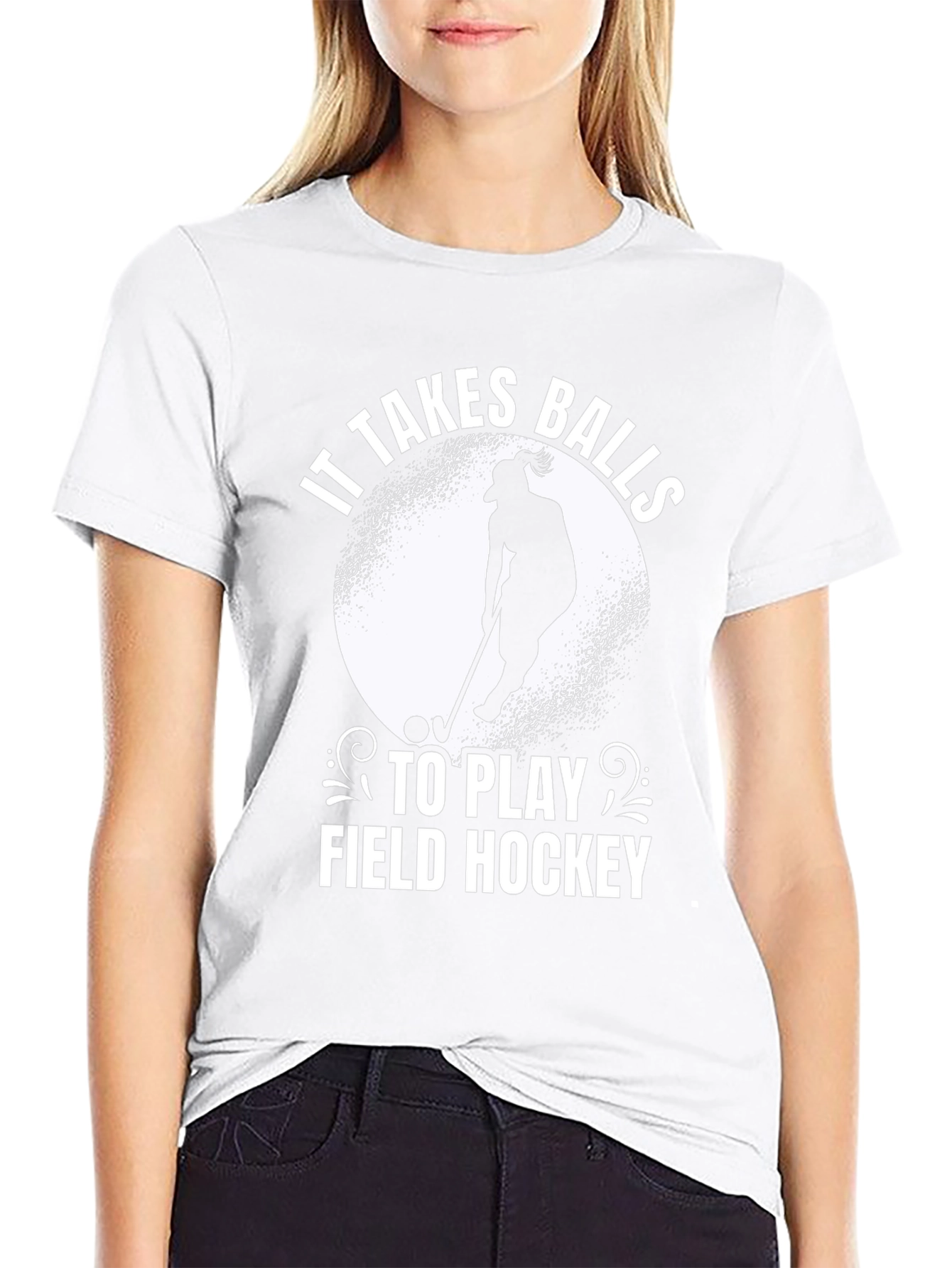 Field Hockey Balls Graphic T-Shirt
