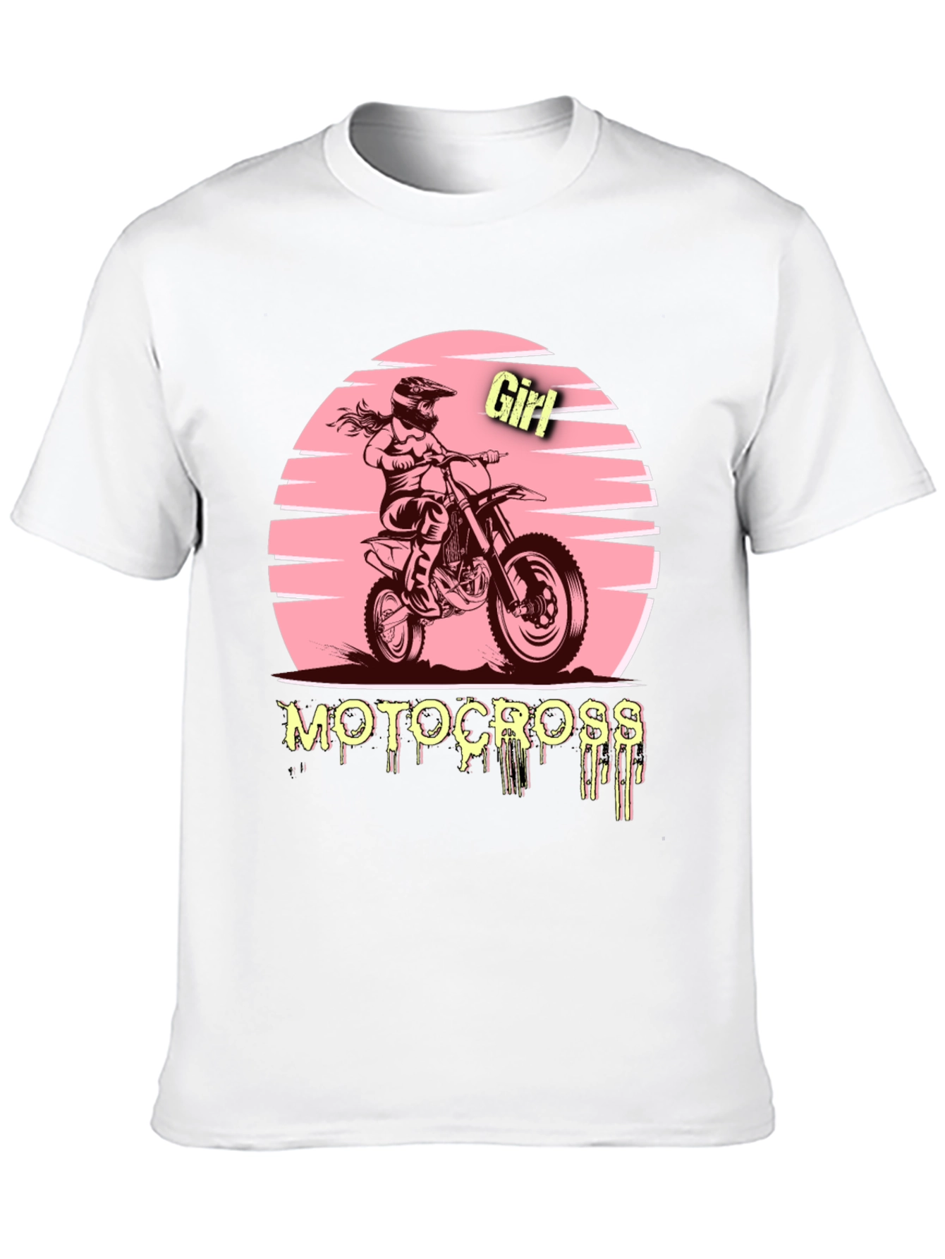Motocross Girl Tee - Ride in Style!