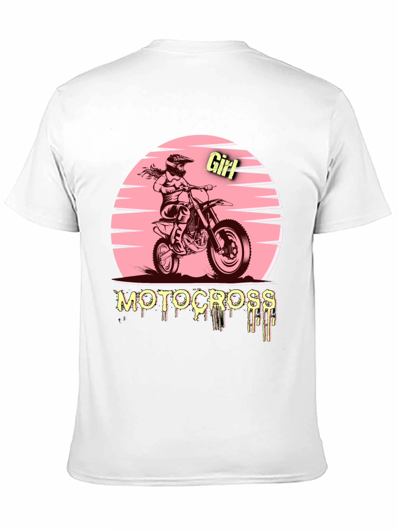 Motocross Girl Tee - Ride in Style!