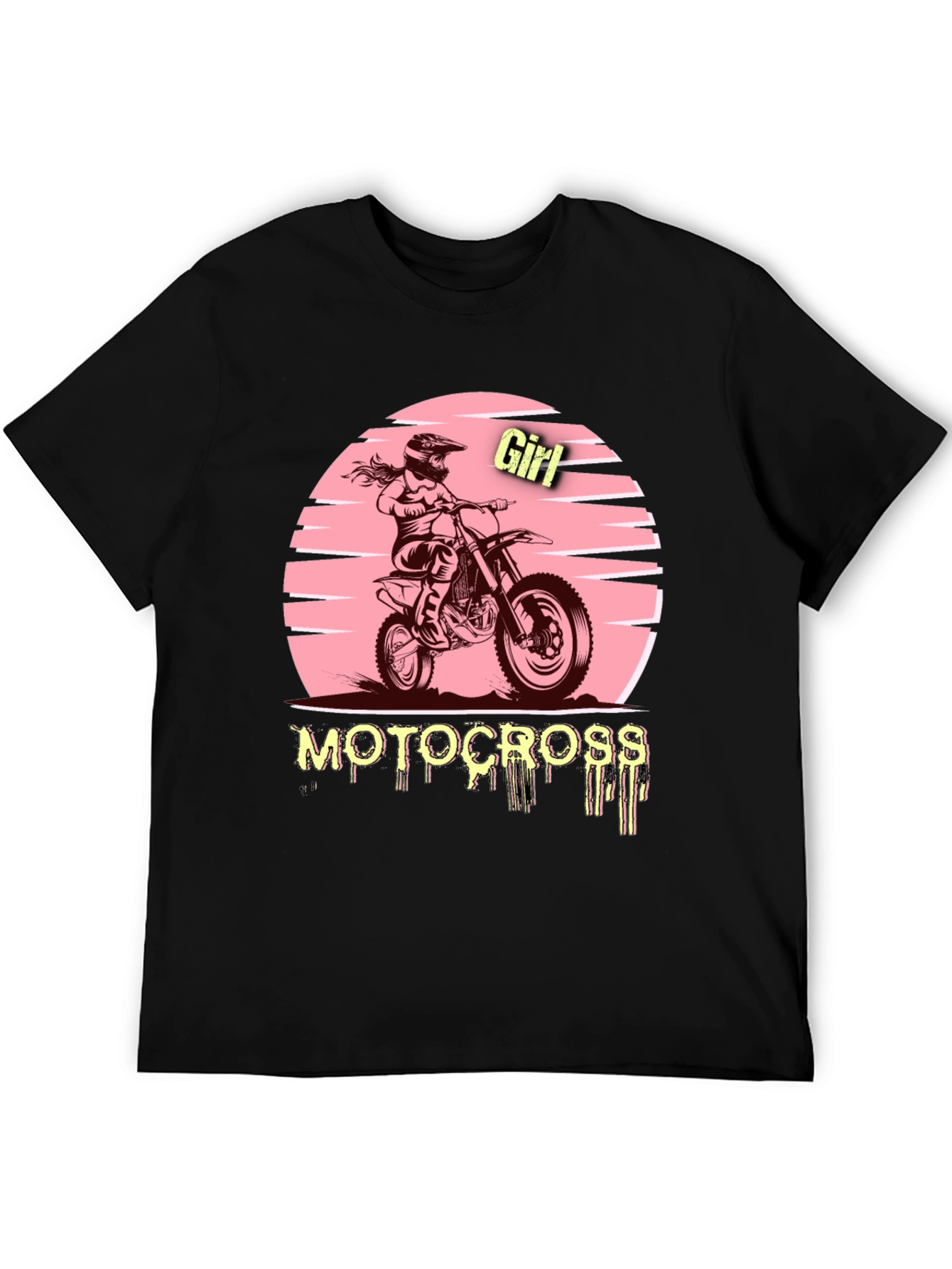 Motocross Girl Tee - Ride in Style!