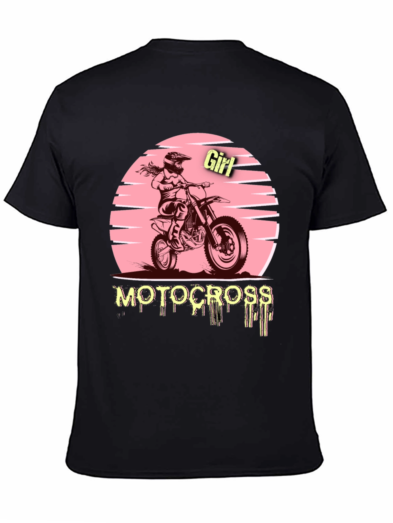 Motocross Girl Tee - Ride in Style!