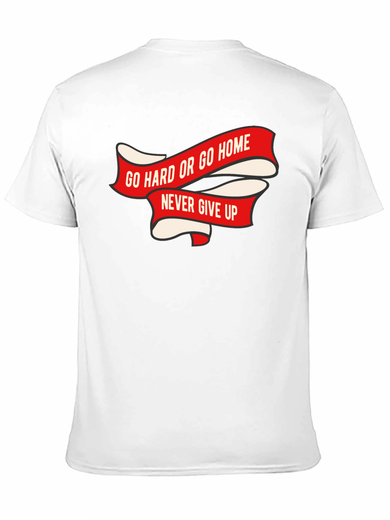 Go Hard or Go Home Black T-Shirt