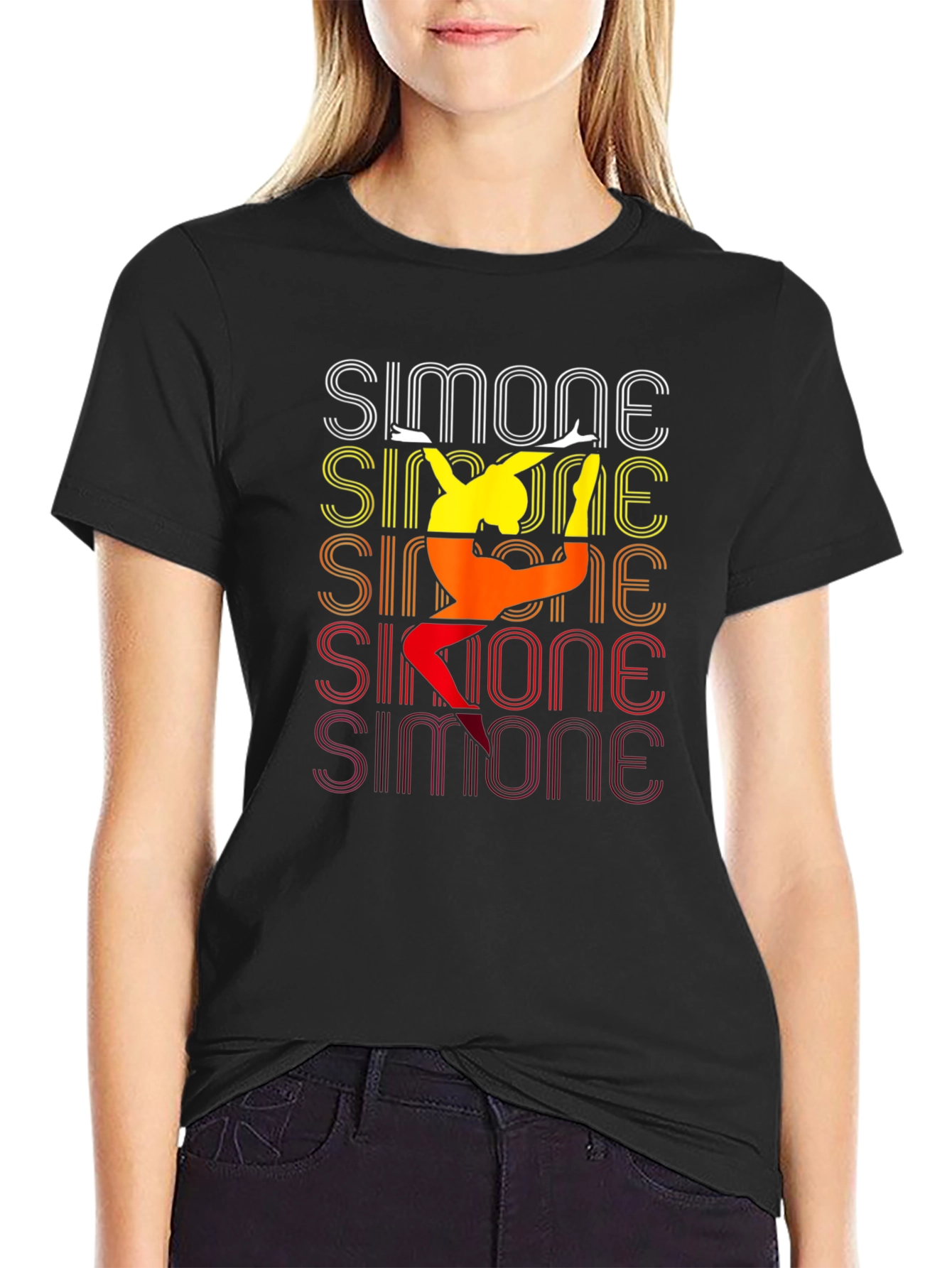 Simone Retro Gymnastics T-Shirt