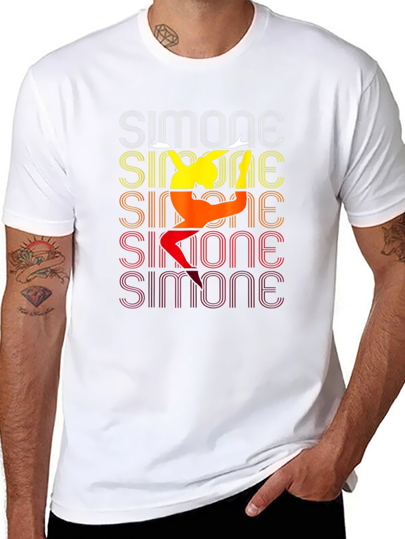 Simone Retro Gymnastics T-Shirt