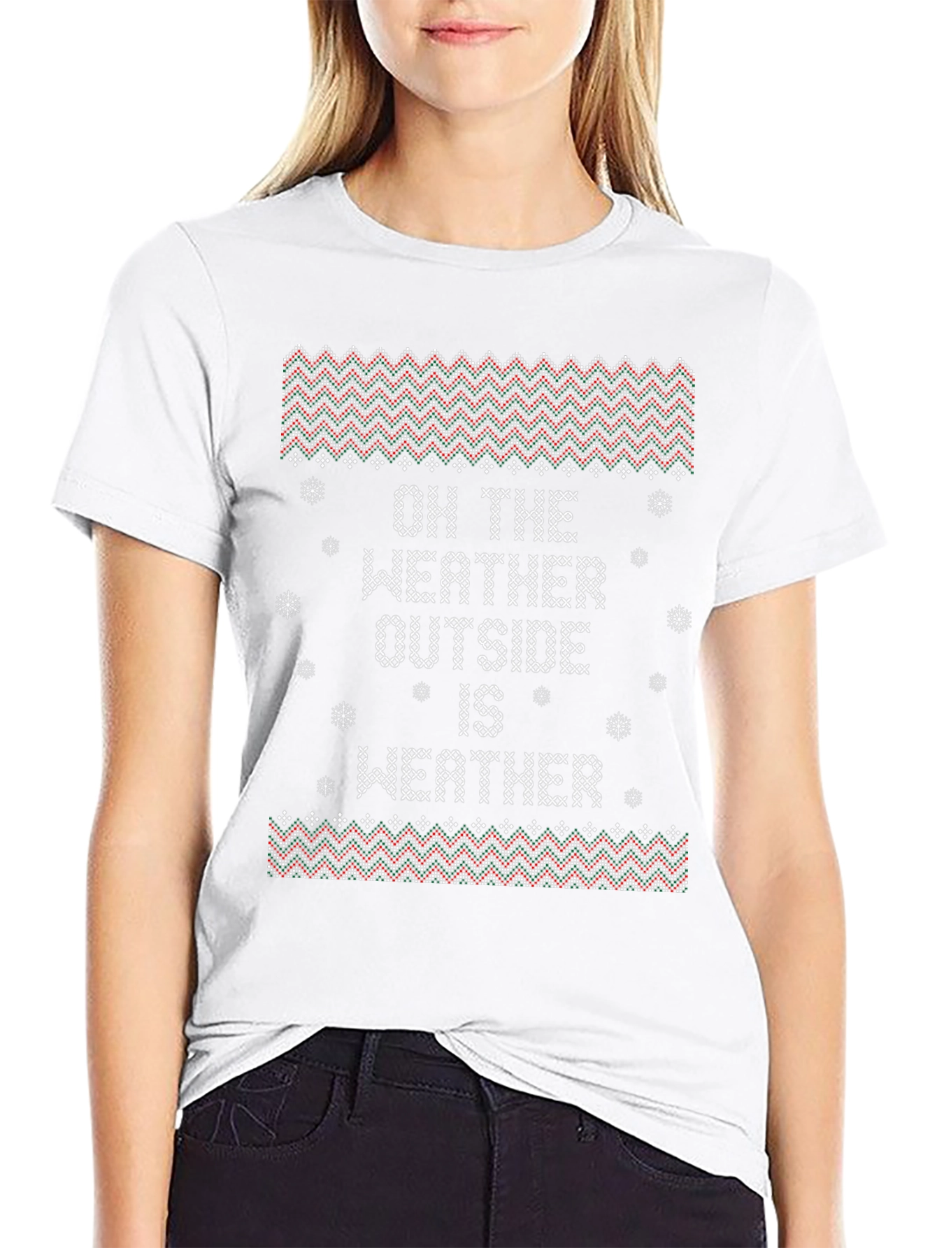 Funny Weather Graphic Novelty T-Shirt