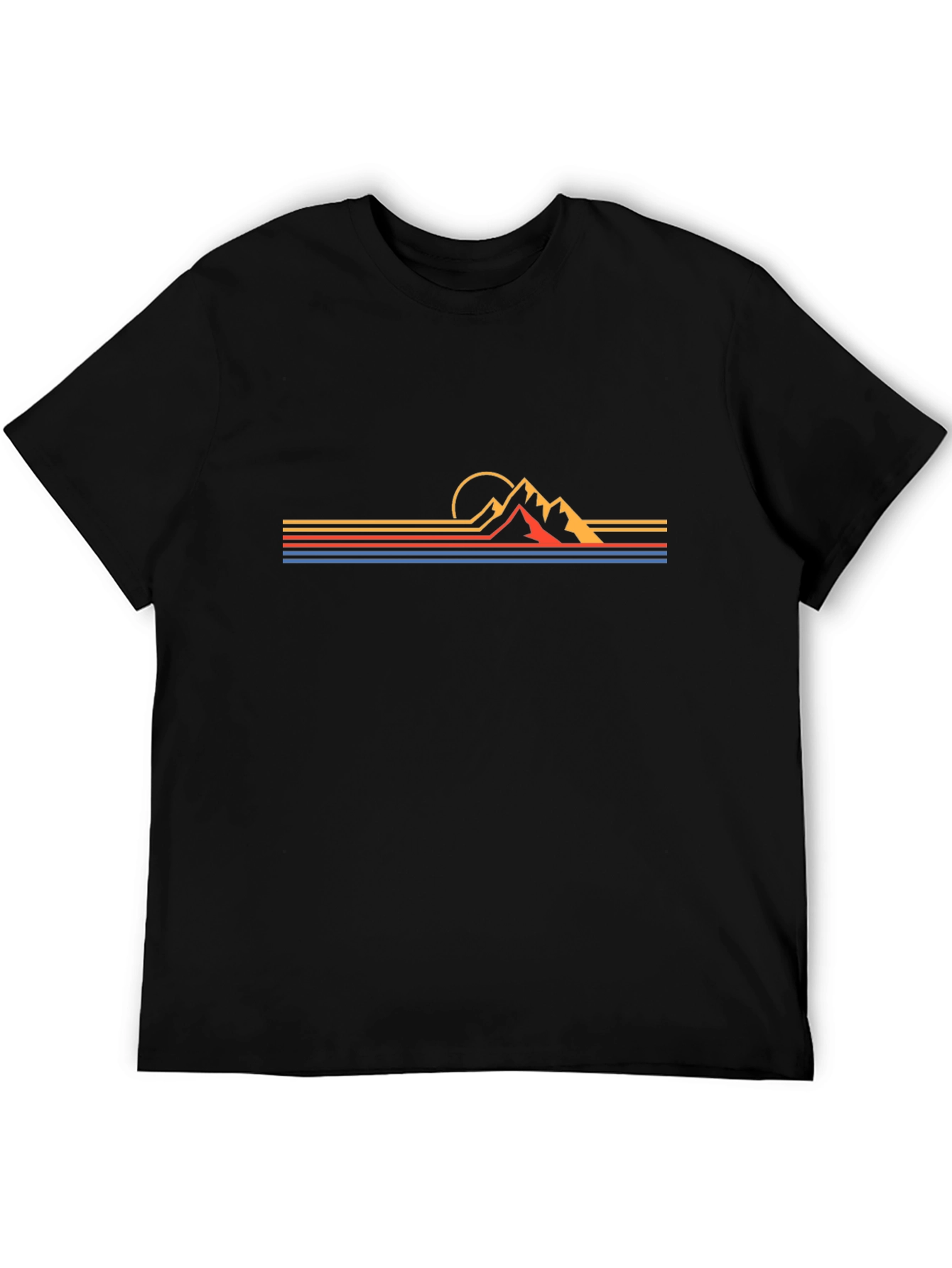 Retro Mountain Graphic T-Shirt