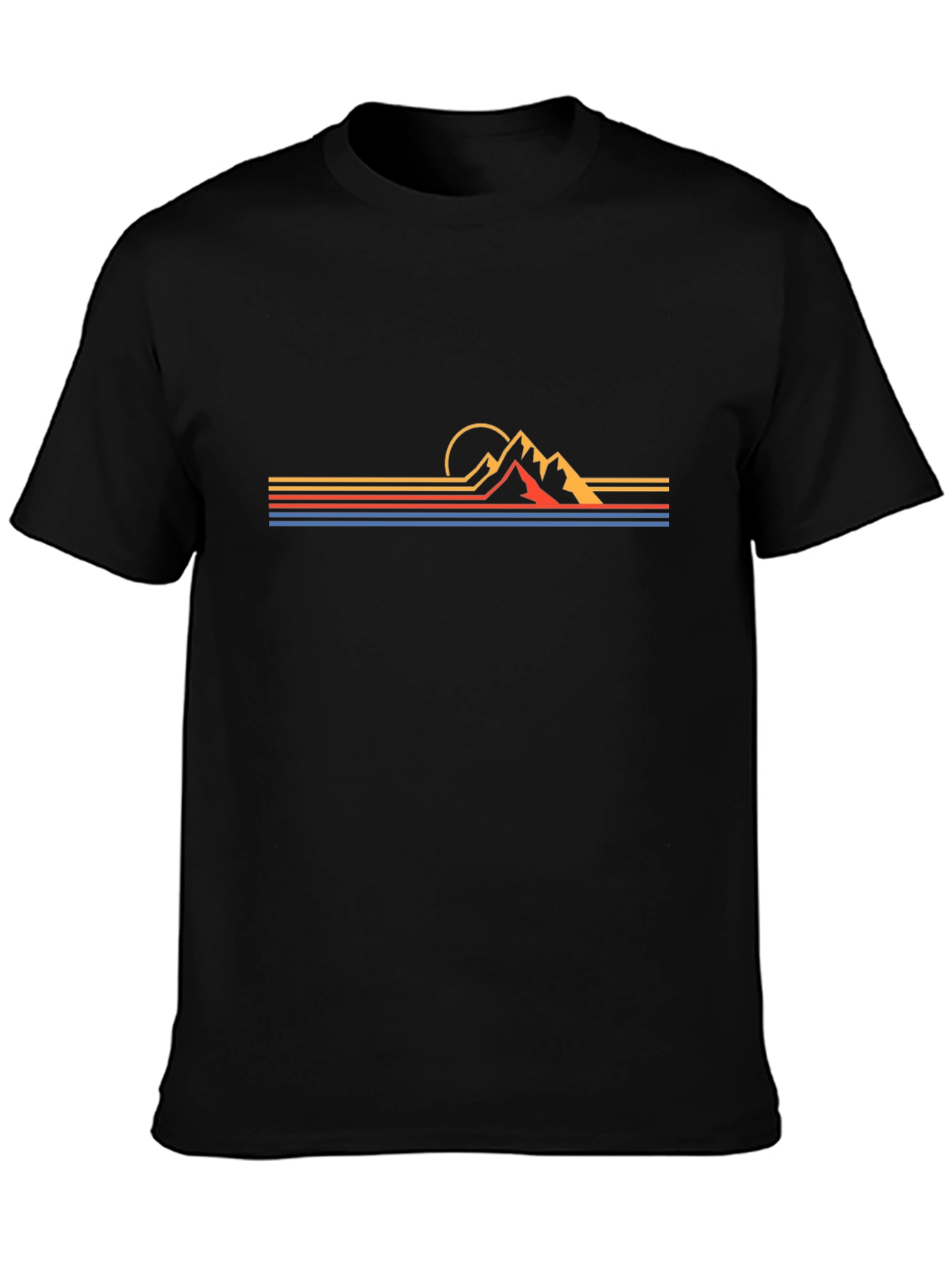 Retro Mountain Graphic T-Shirt