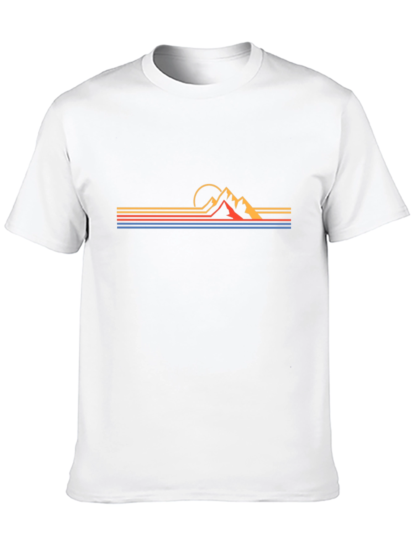 Retro Mountain Graphic T-Shirt