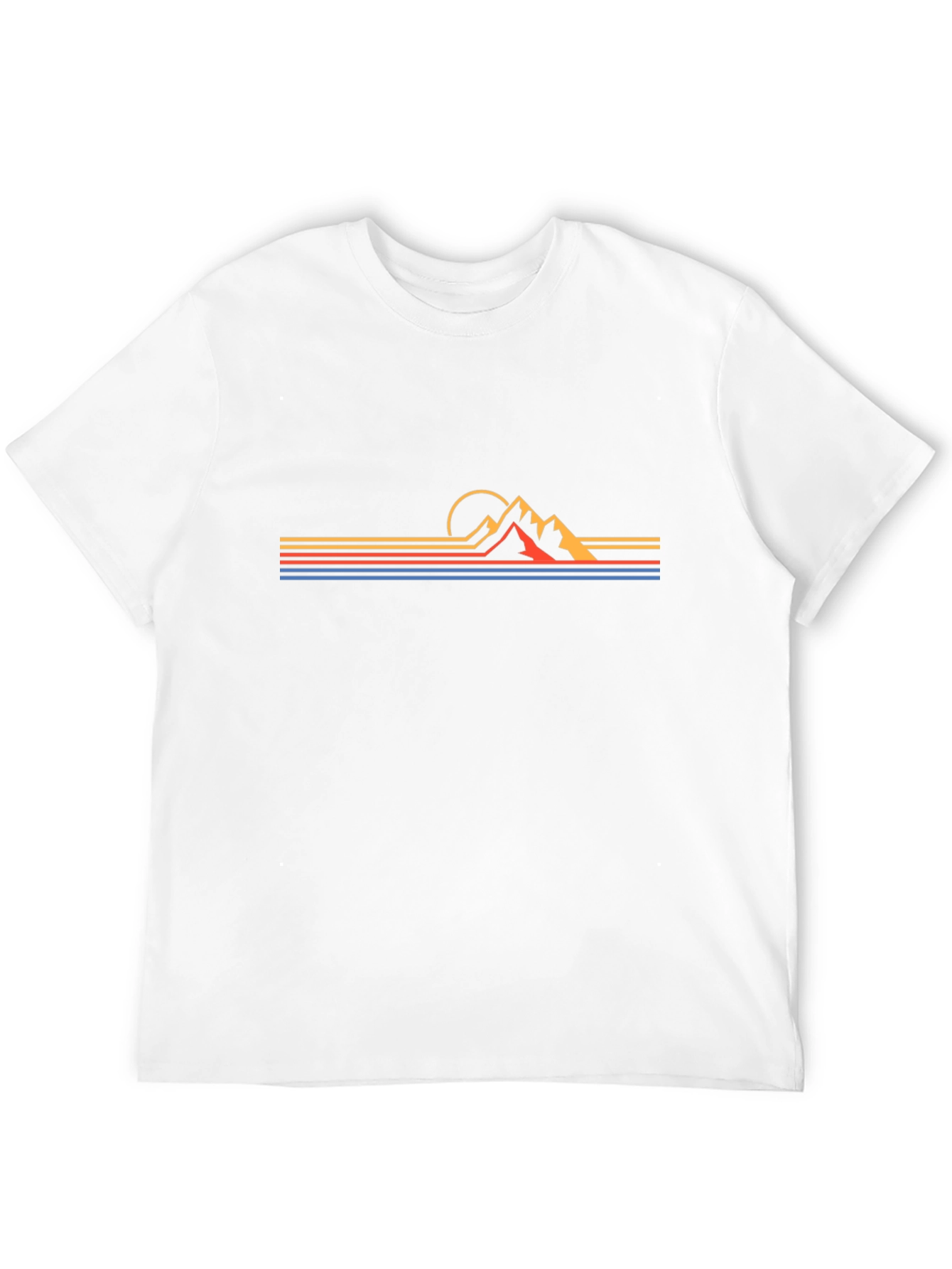 Retro Mountain Graphic T-Shirt