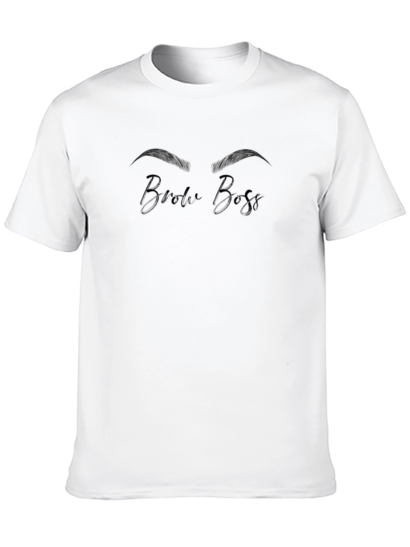 Brow Boss T-Shirt - Stylish Eyelash Graphic Tee