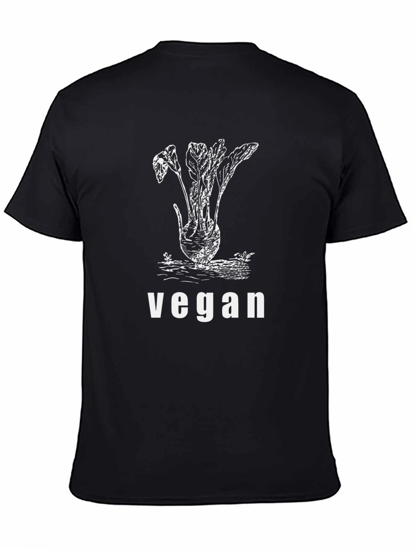 Vegan Beet T-Shirt - Black Graphic Tee