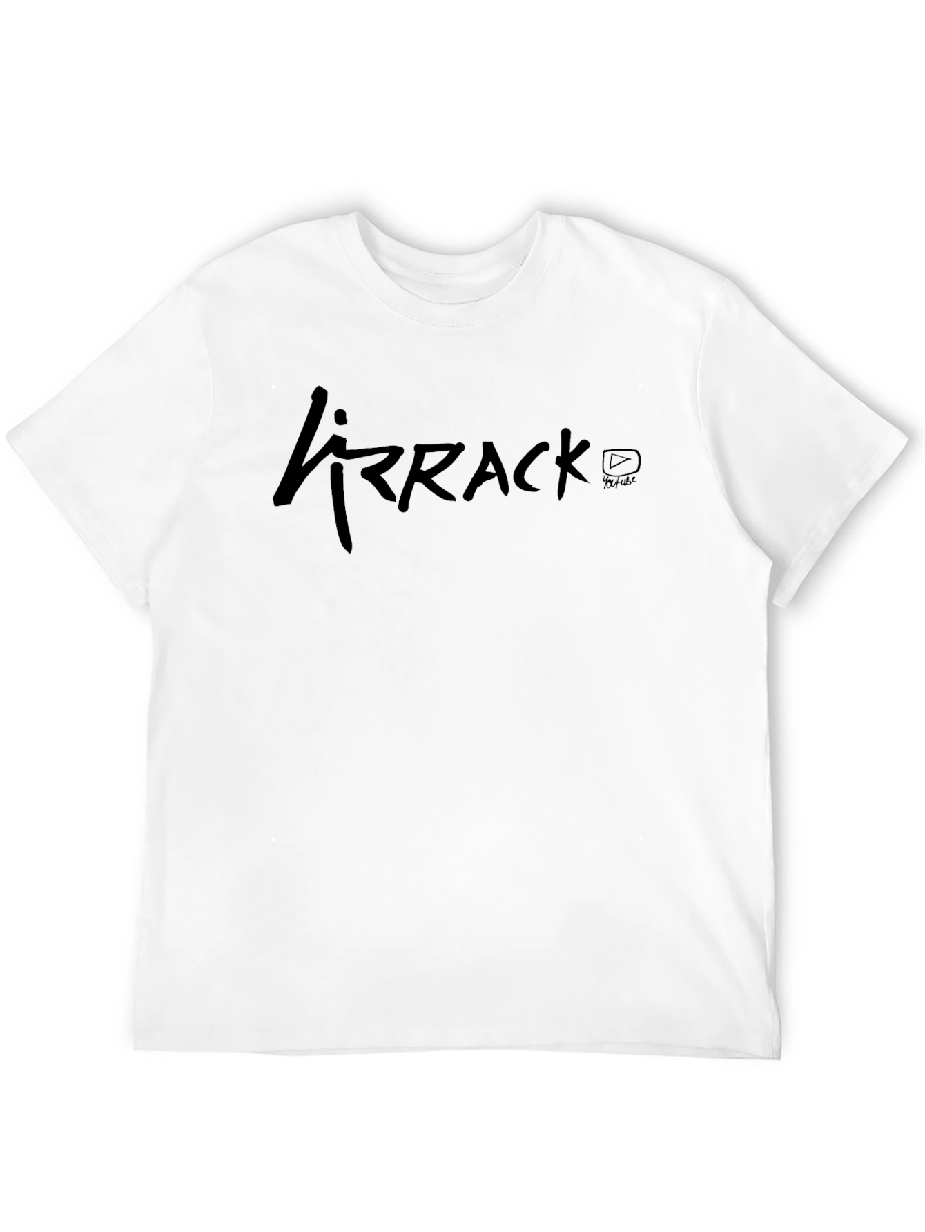 ViRRACk Black T-Shirt - Stylish Casual Wear