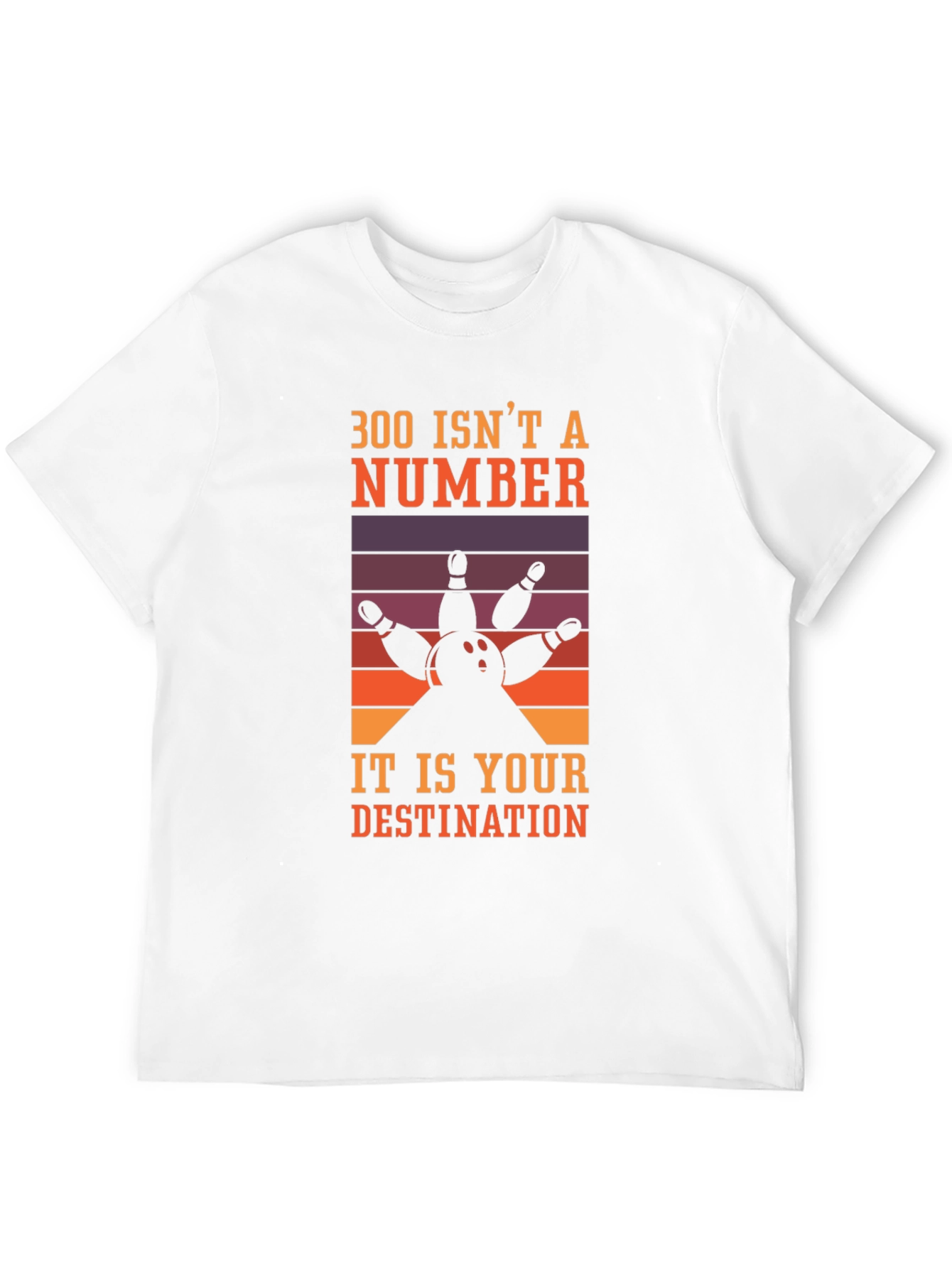 300 Isnt a Number Bowling T-Shirt