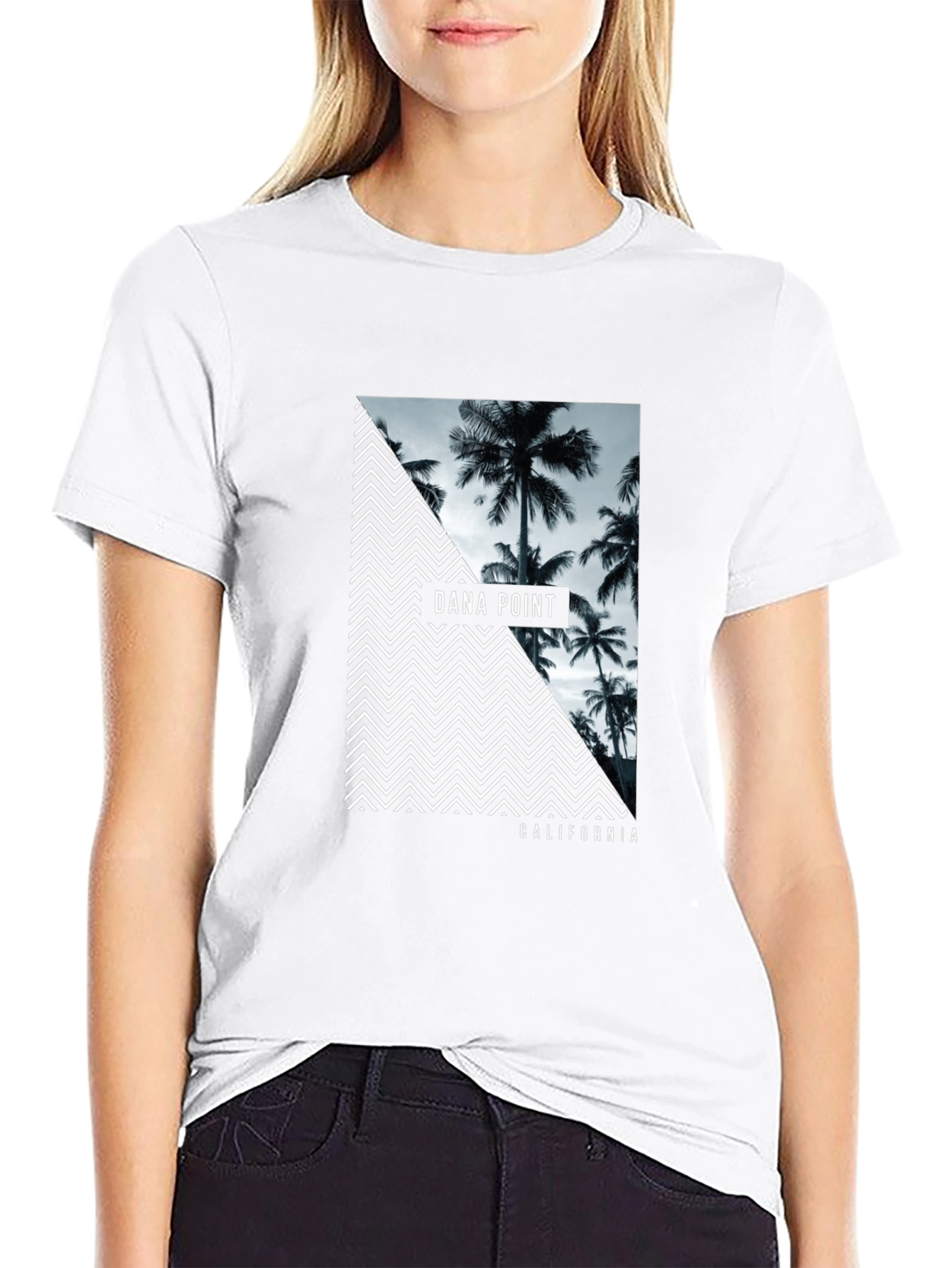 Dana Point California Graphic T-Shirt - Black