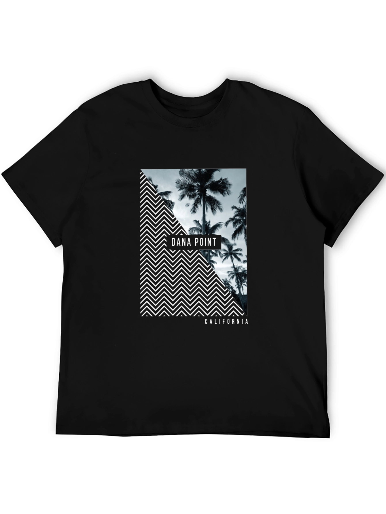 Dana Point California Graphic T-Shirt - Black