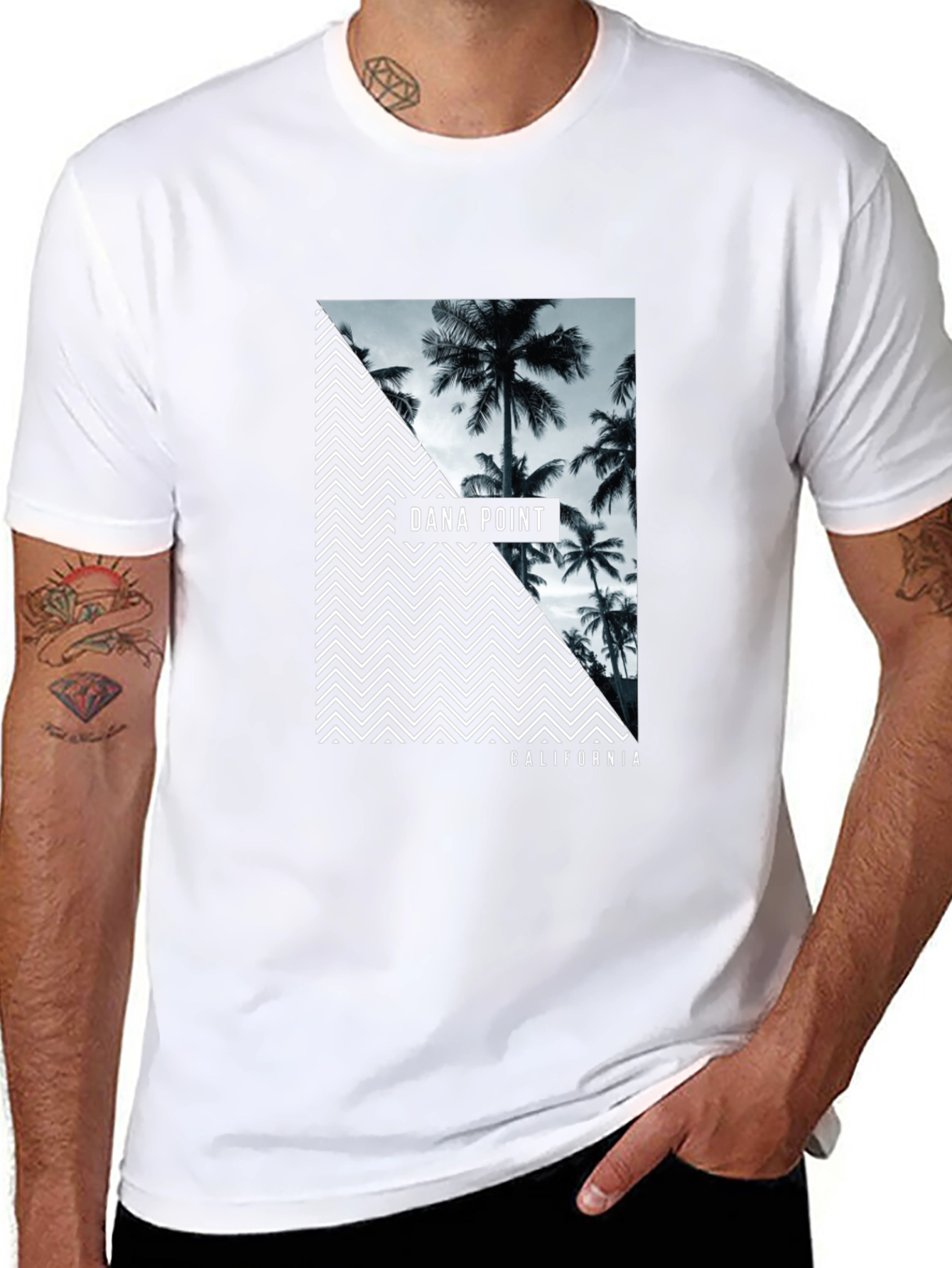 Dana Point California Graphic T-Shirt - Black