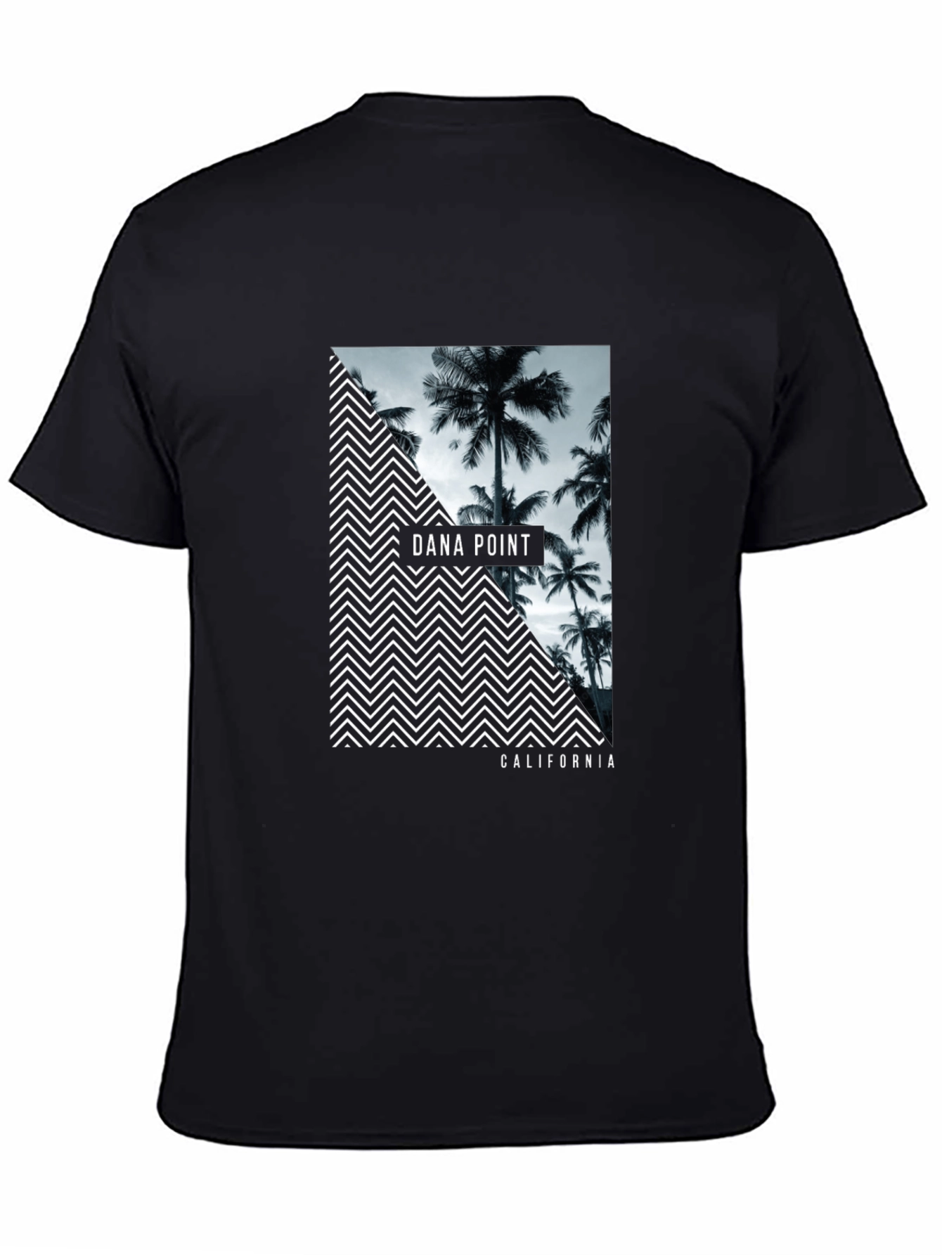 Dana Point California Graphic T-Shirt - Black
