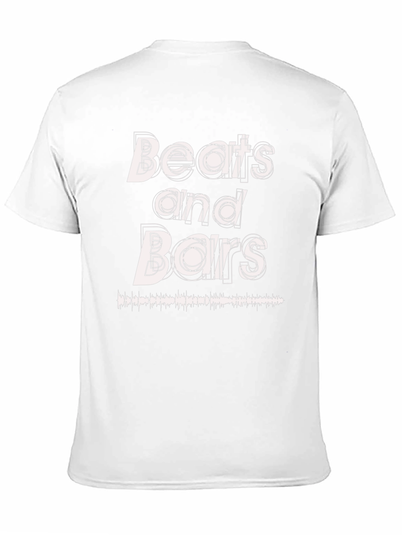 Beats and Bars Black Graphic Tee