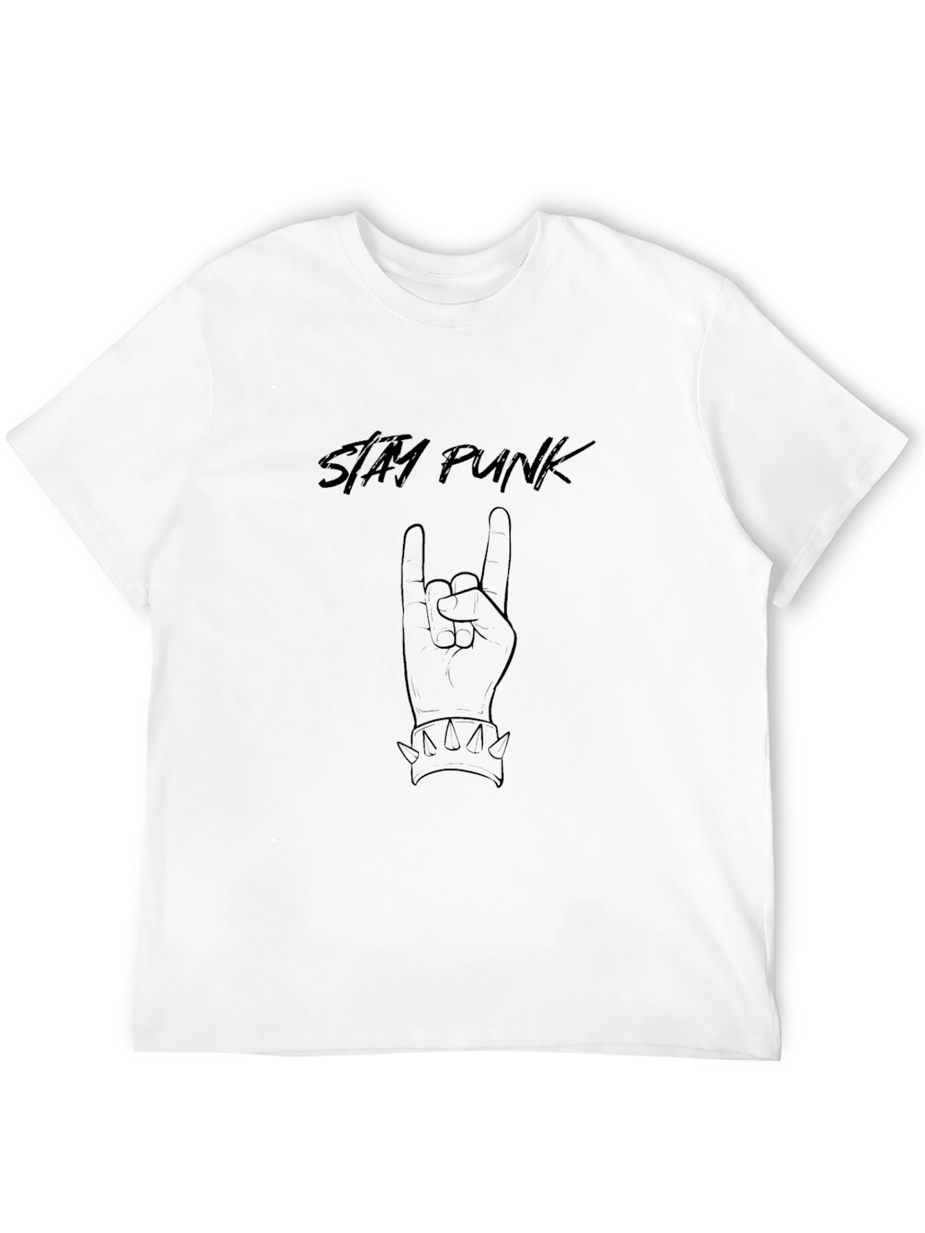 Stay Punk Graphic T-Shirt - Rock On