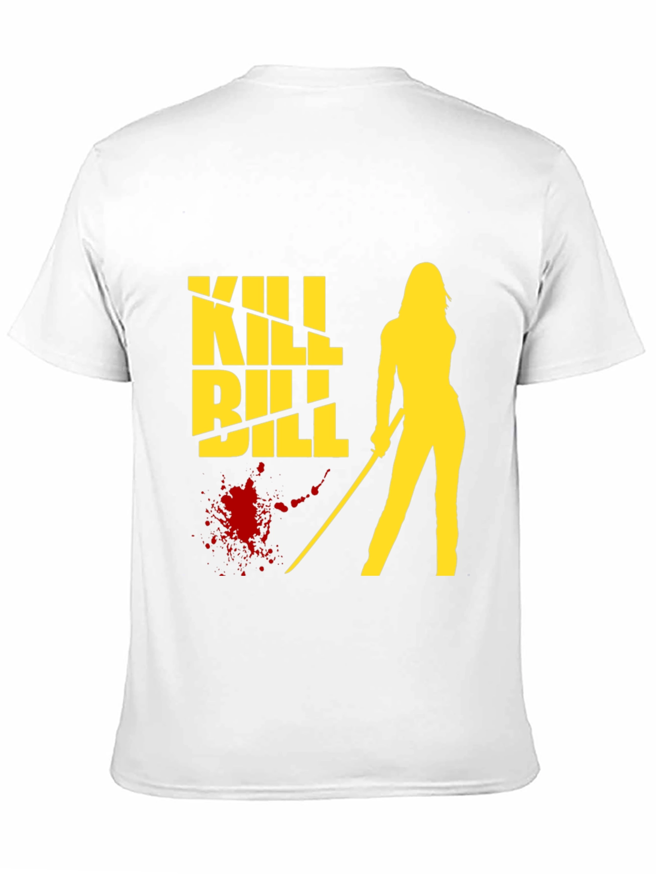 Kill Bill Graphic Tee - Black Cotton T-Shirt