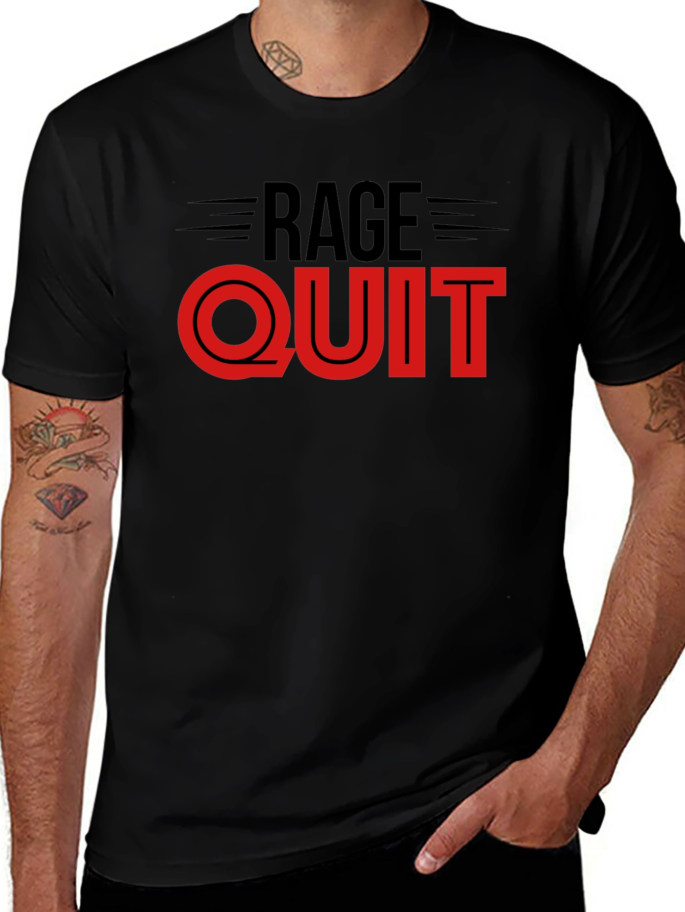 Rage Quit Graphic T-Shirt - Gamer Apparel