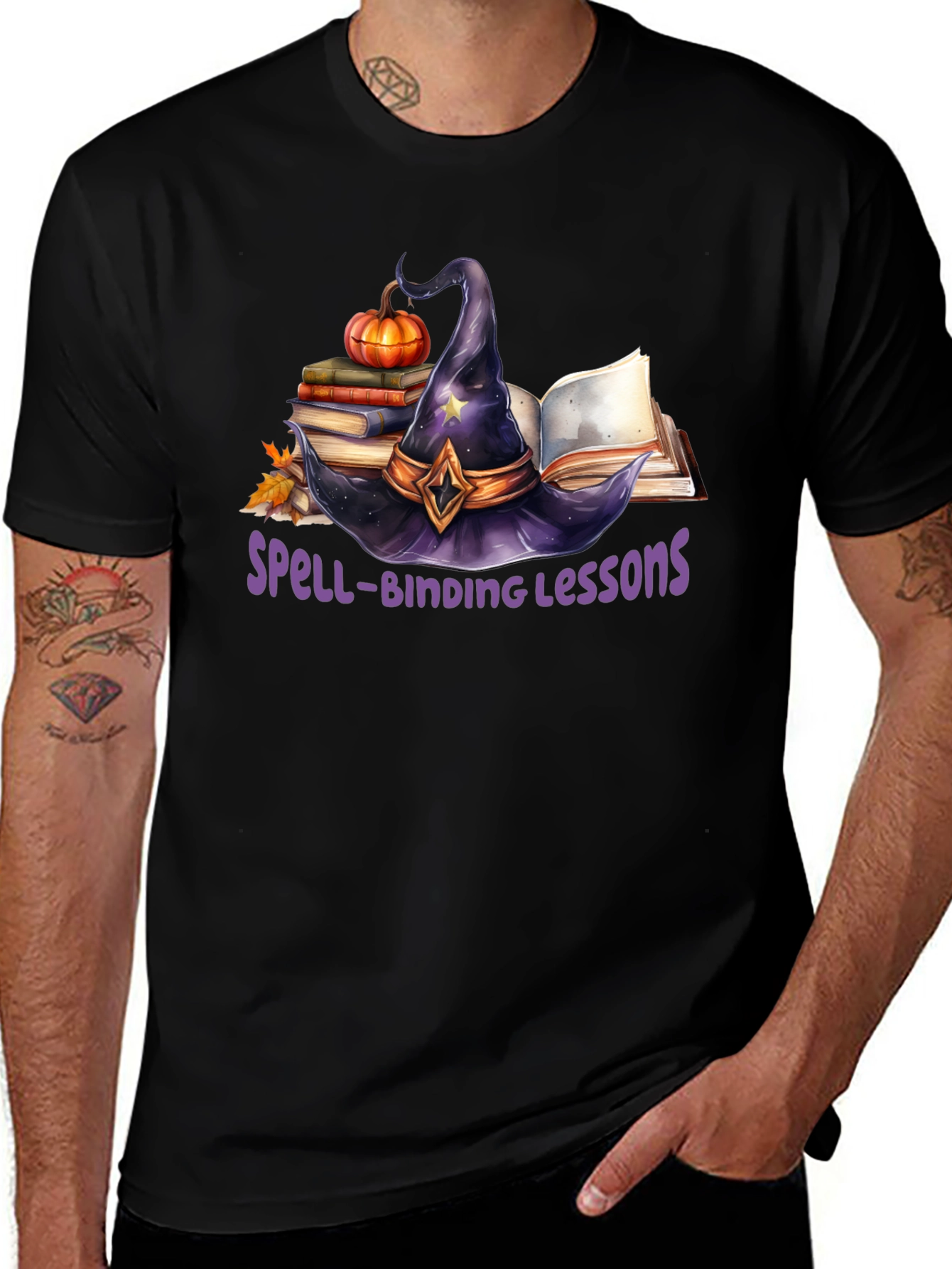 Spell-Binding Lessons Graphic Tee
