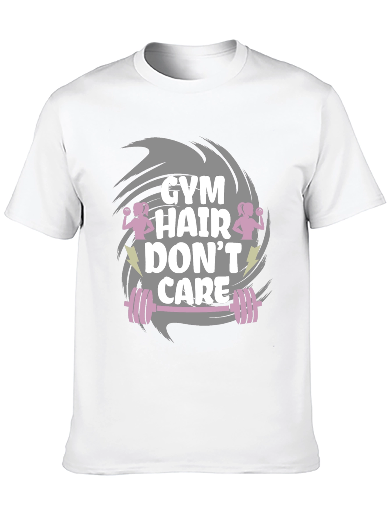 Gym Hair Dont Care T-Shirt - Workout Apparel