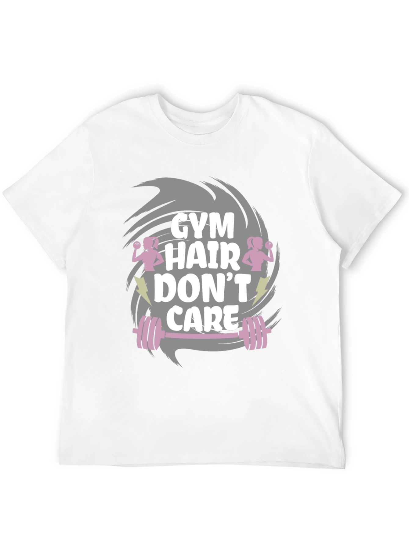 Gym Hair Dont Care T-Shirt - Workout Apparel