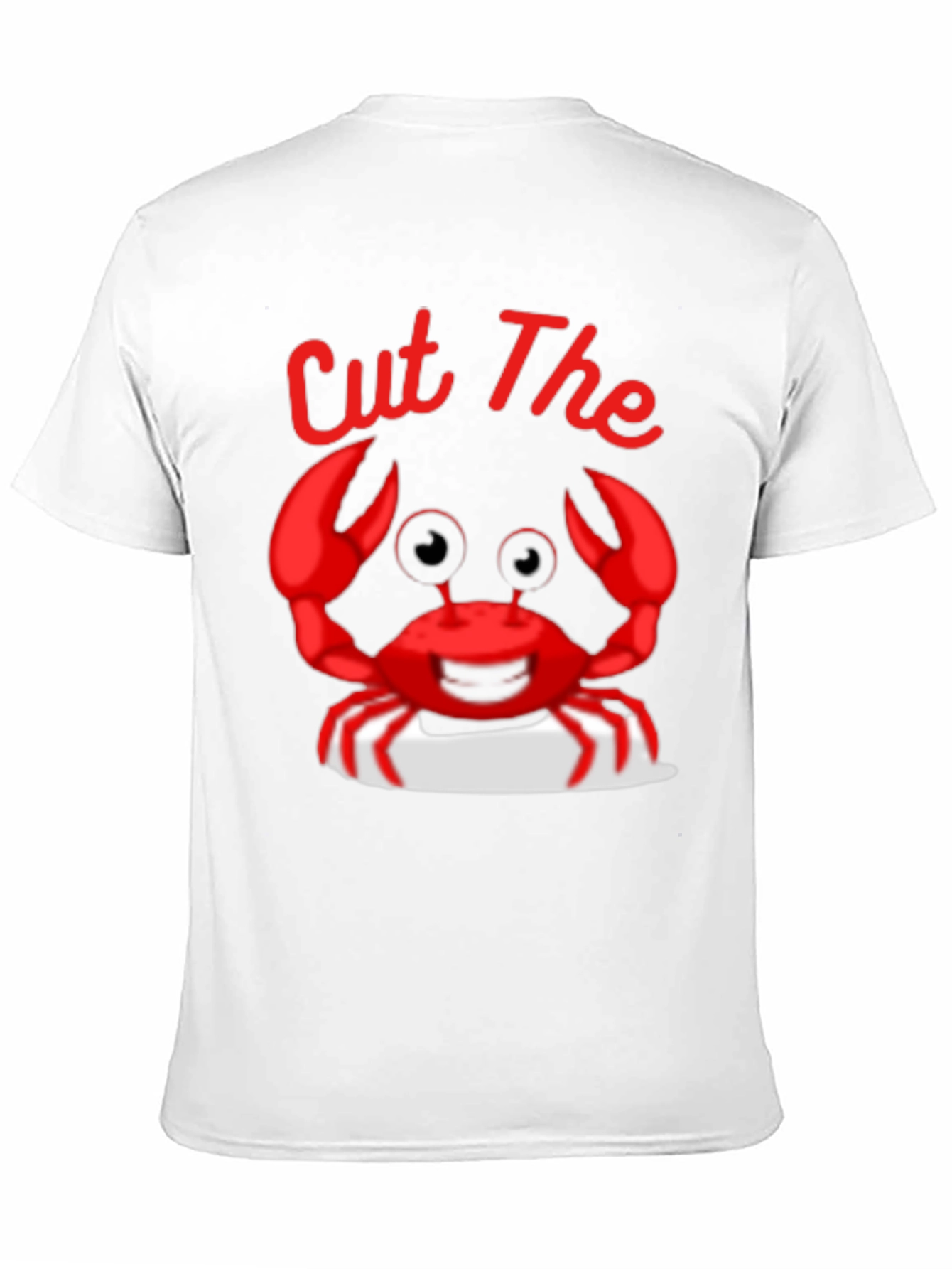 Cut the Crab T-Shirt - Novelty Graphic Tee