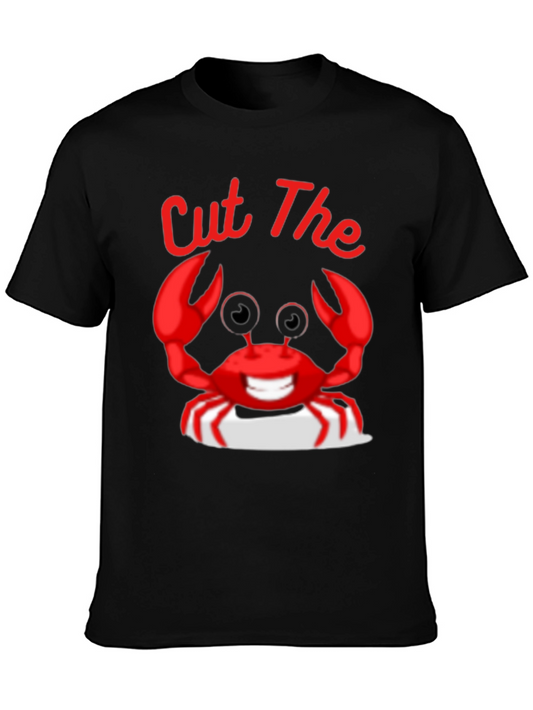 Cut the Crab T-Shirt - Novelty Graphic Tee