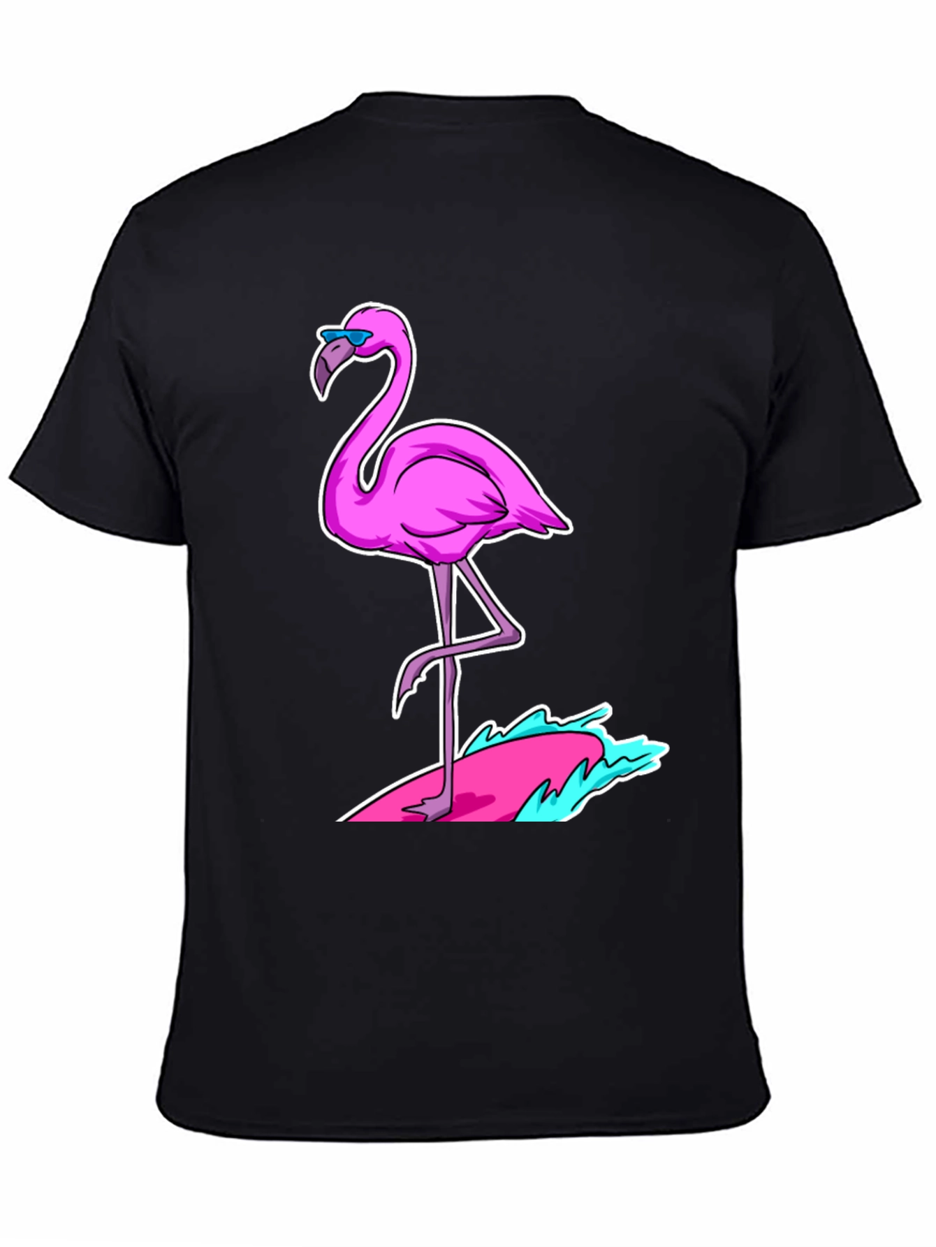 Cool Flamingo Graphic Tee - Tropical Summer Vibes