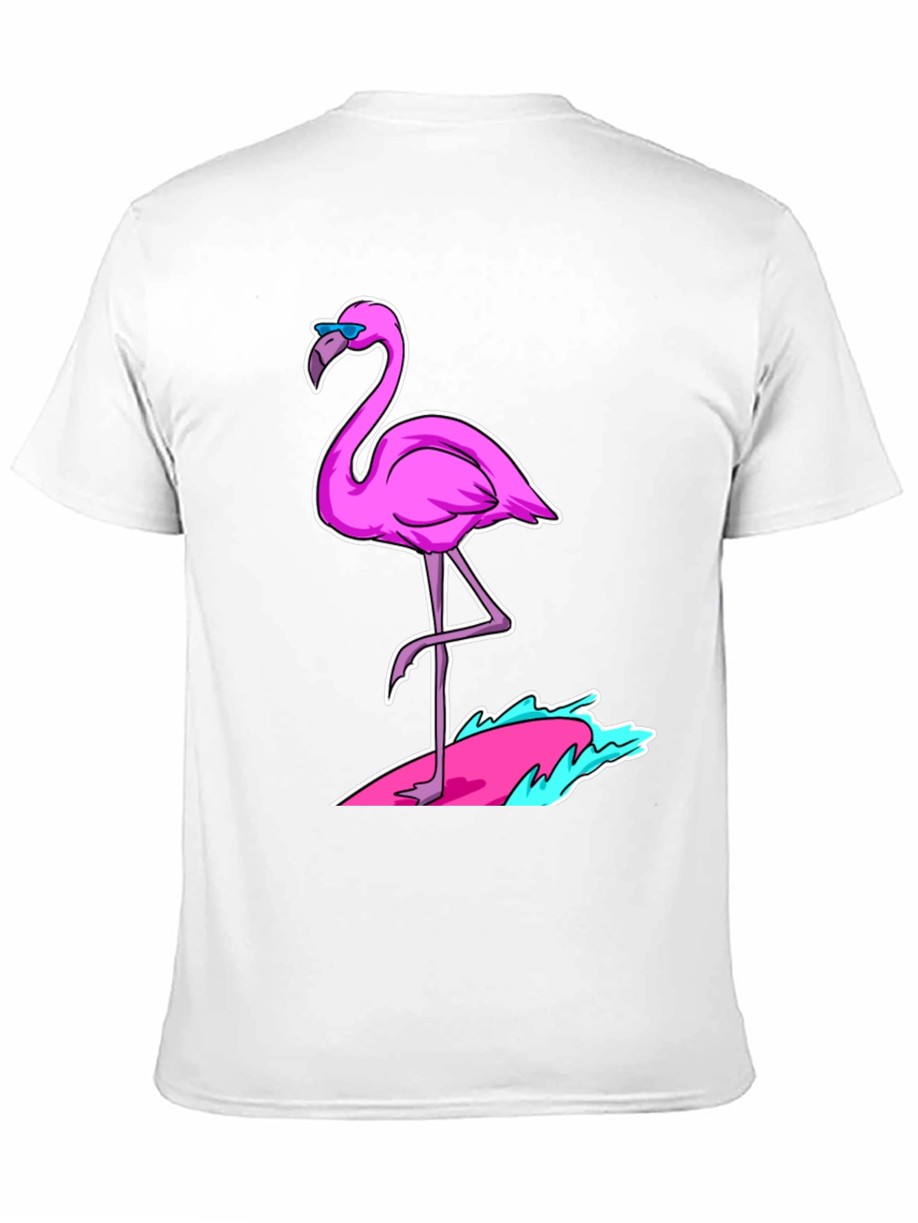 Cool Flamingo Graphic Tee - Tropical Summer Vibes