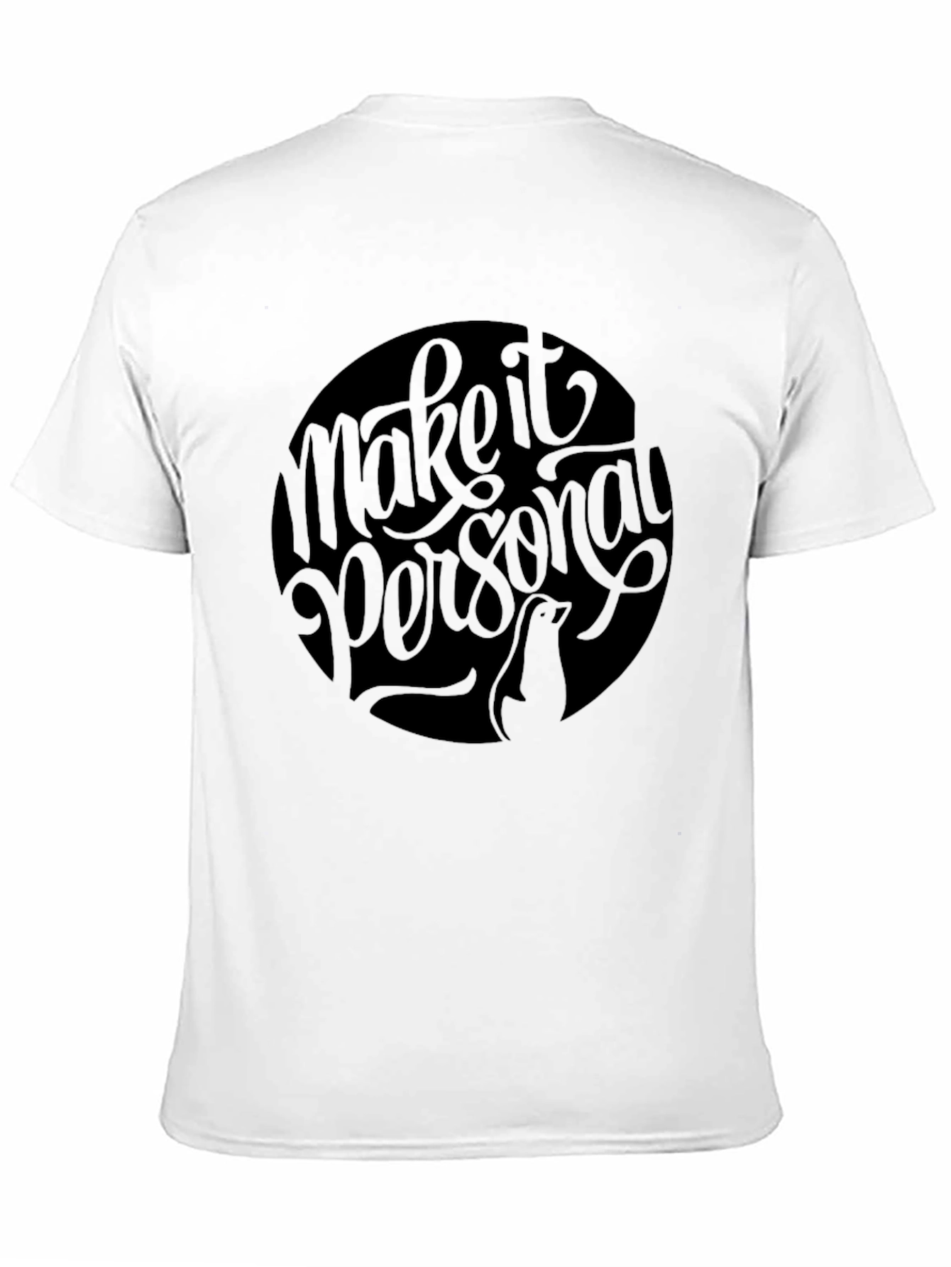Make it Personal Graphic Tee - Black