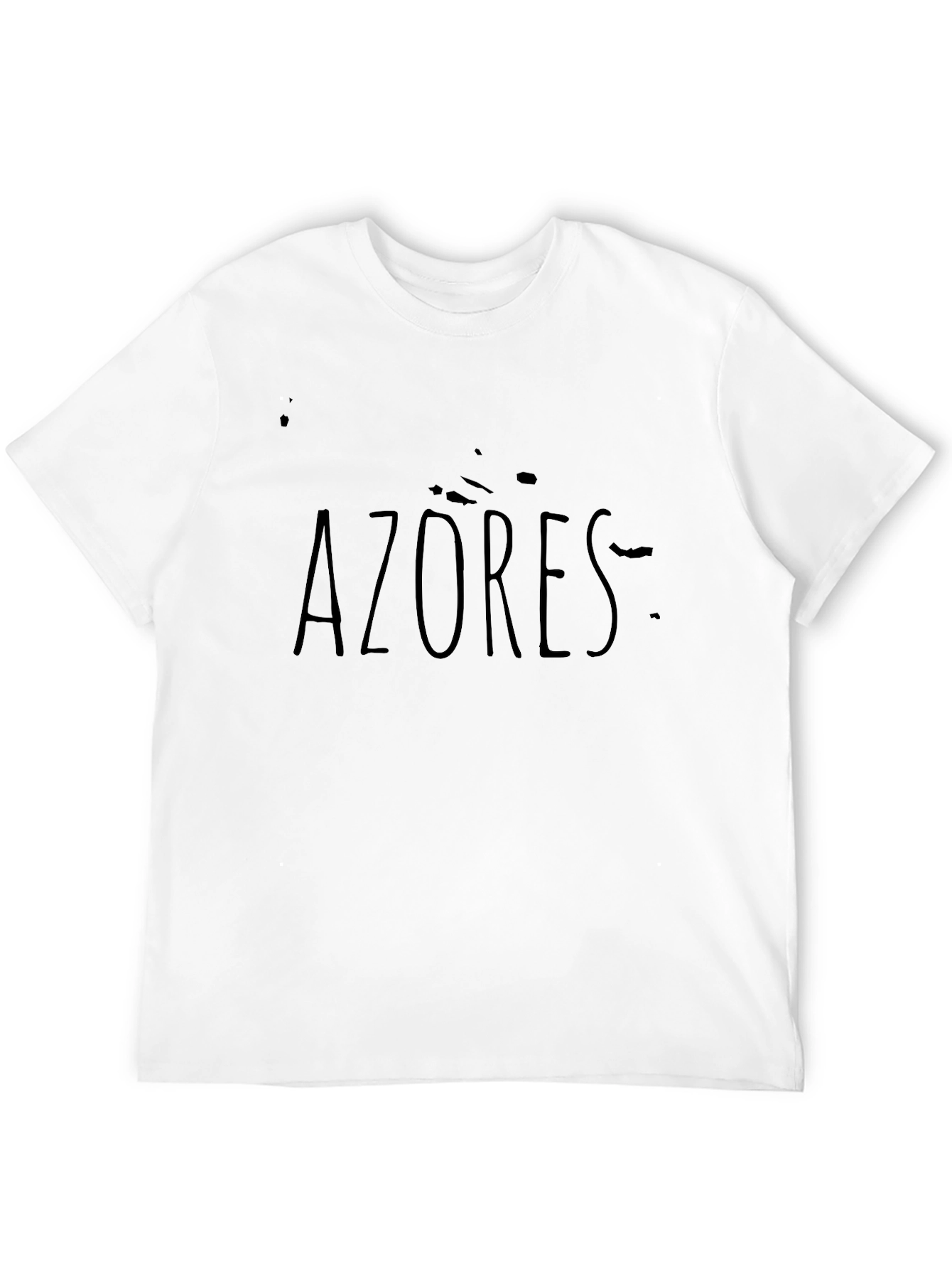 Azores Islands T-Shirt - Black Graphic Tee