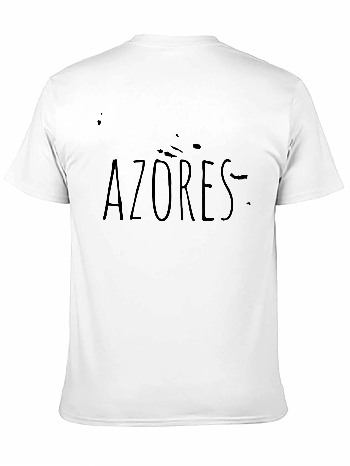 Azores Islands T-Shirt - Black Graphic Tee