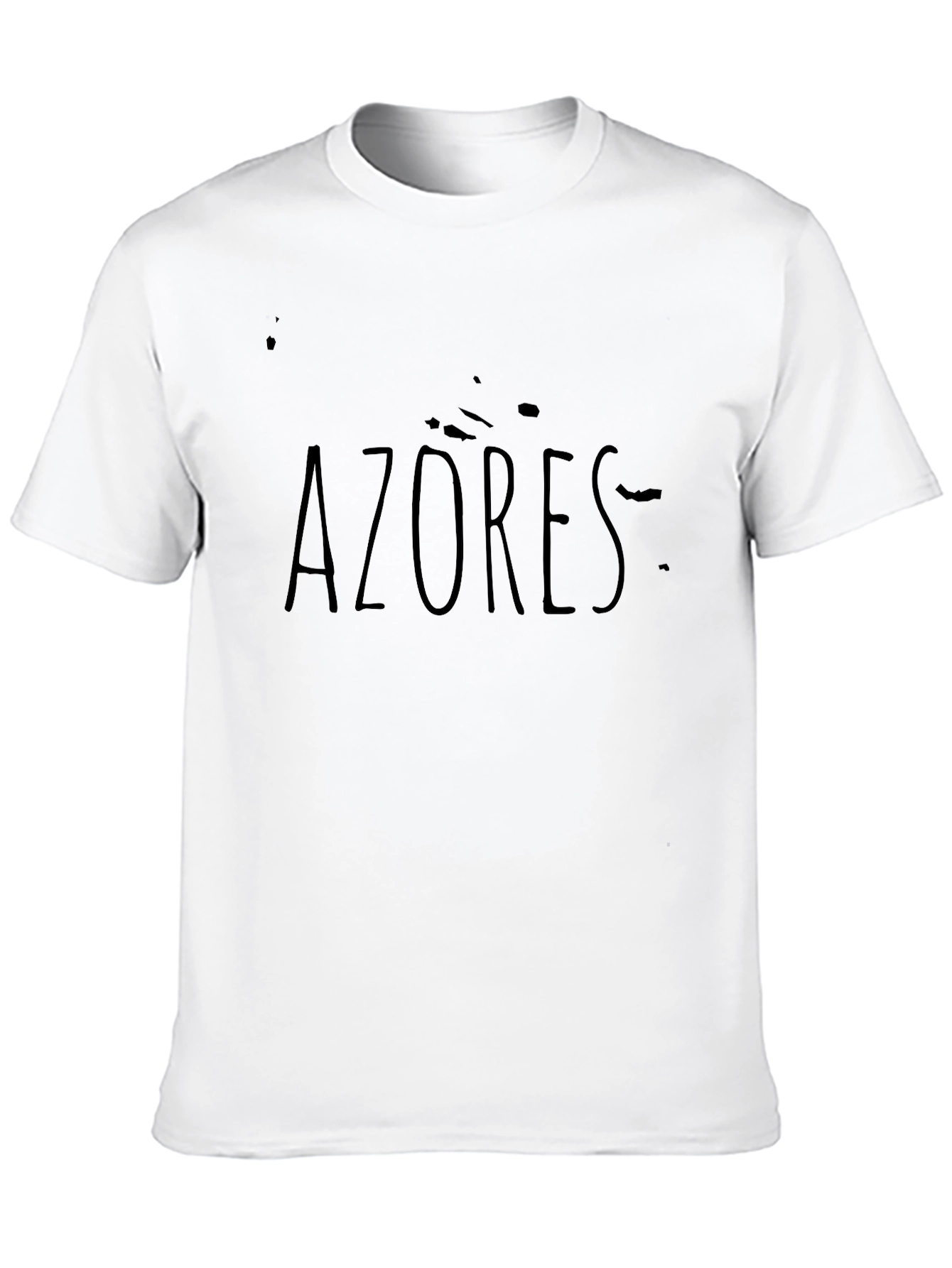 Azores Islands T-Shirt - Black Graphic Tee