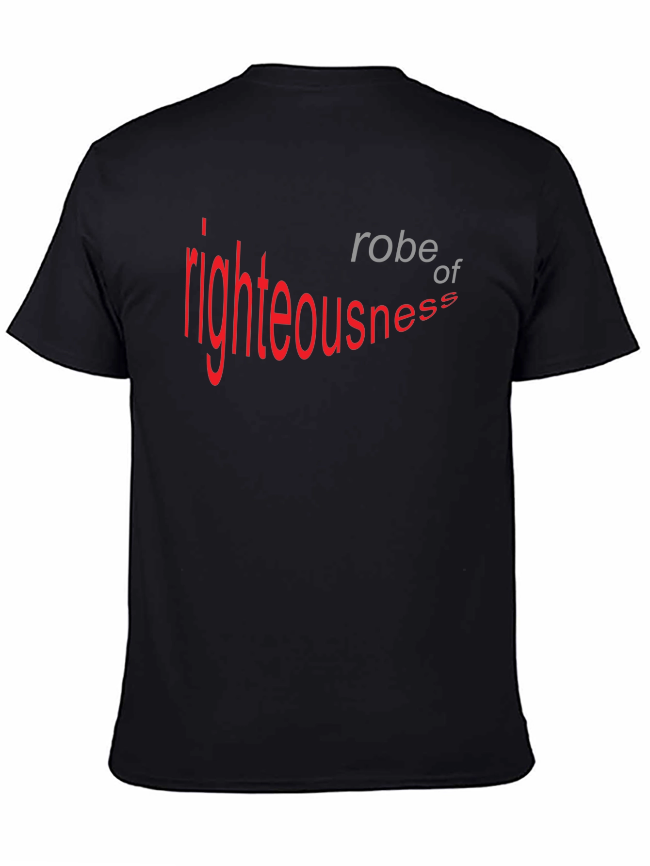 Robe of Righteousness Black Graphic Tee