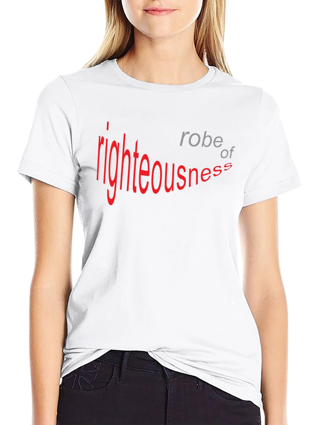 Robe of Righteousness Black Graphic Tee