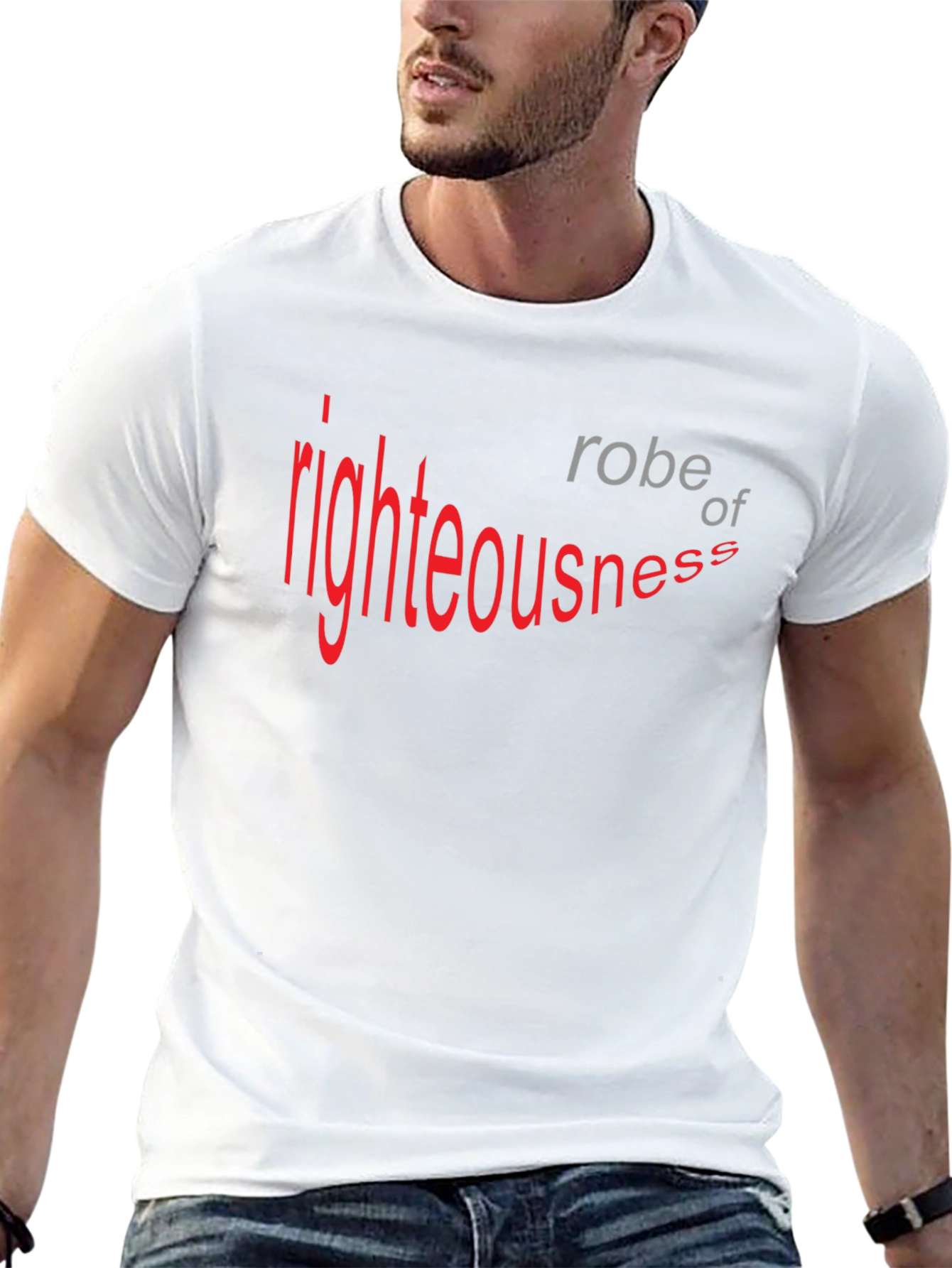 Robe of Righteousness Black Graphic Tee