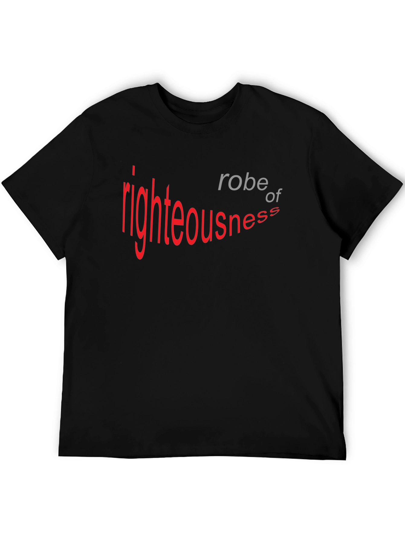 Robe of Righteousness Black Graphic Tee