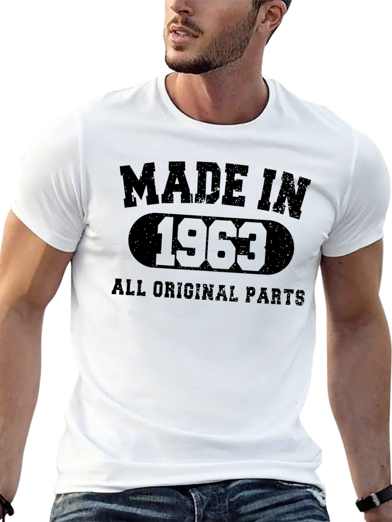 Made in 1963 T-Shirt - All Original Parts
