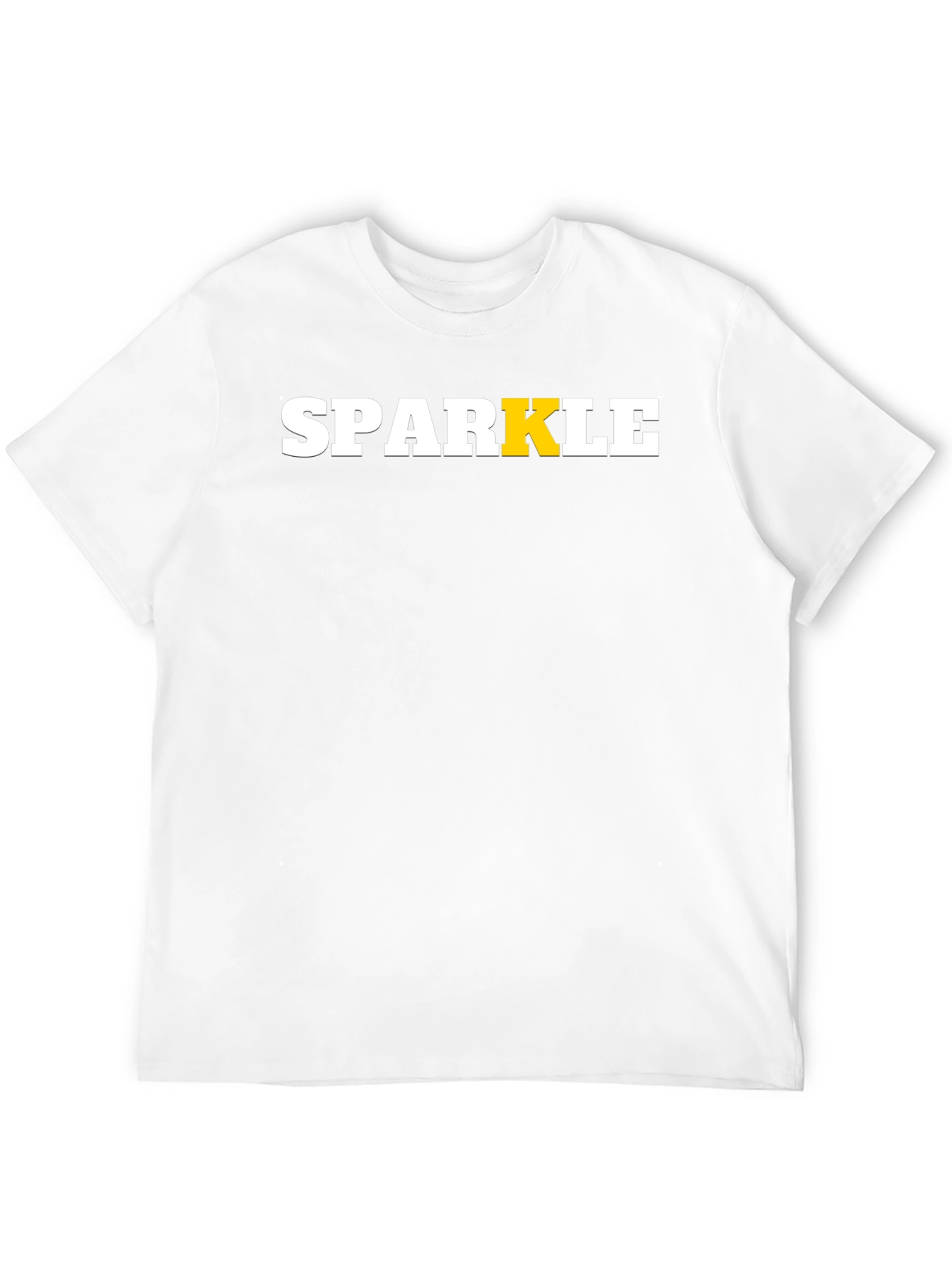 Sparkle Graphic Tee - Stylish Black T-Shirt