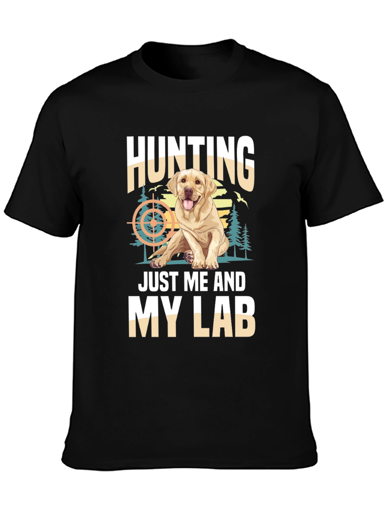 Hunting Lab T-Shirt: Just Me and My Lab Tee