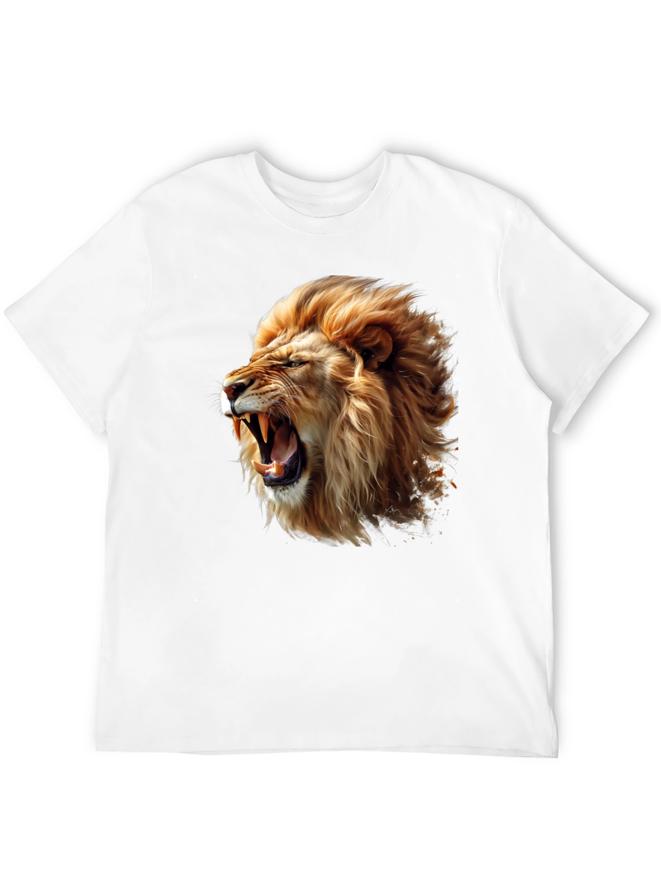 Lion Roar Graphic Tee - Black