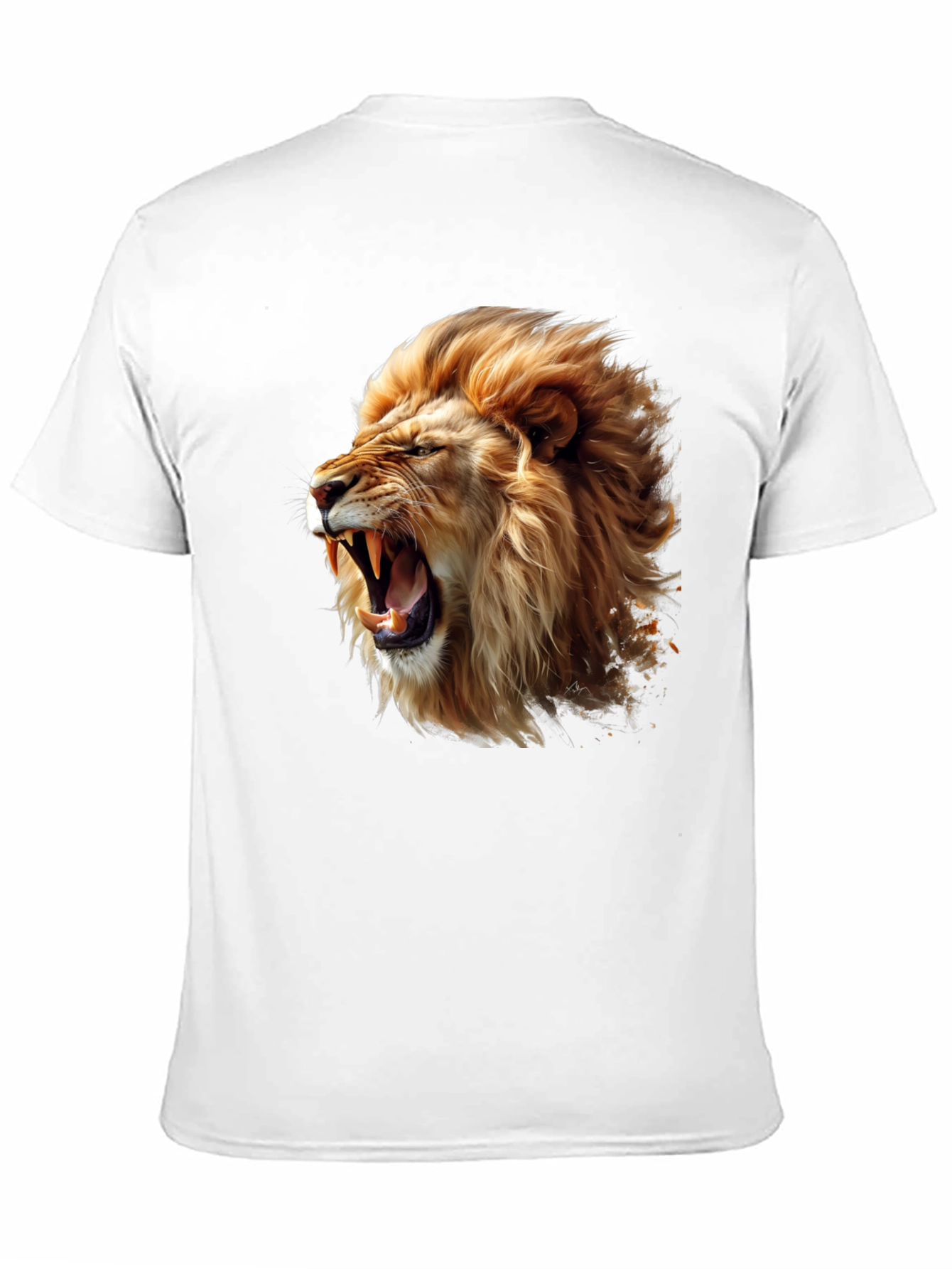 Lion Roar Graphic Tee - Black