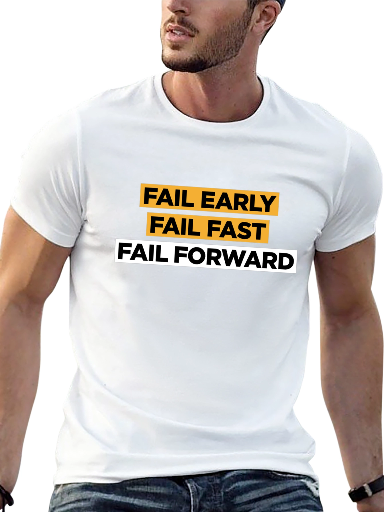Fail Early Fast Forward Graphic Tee